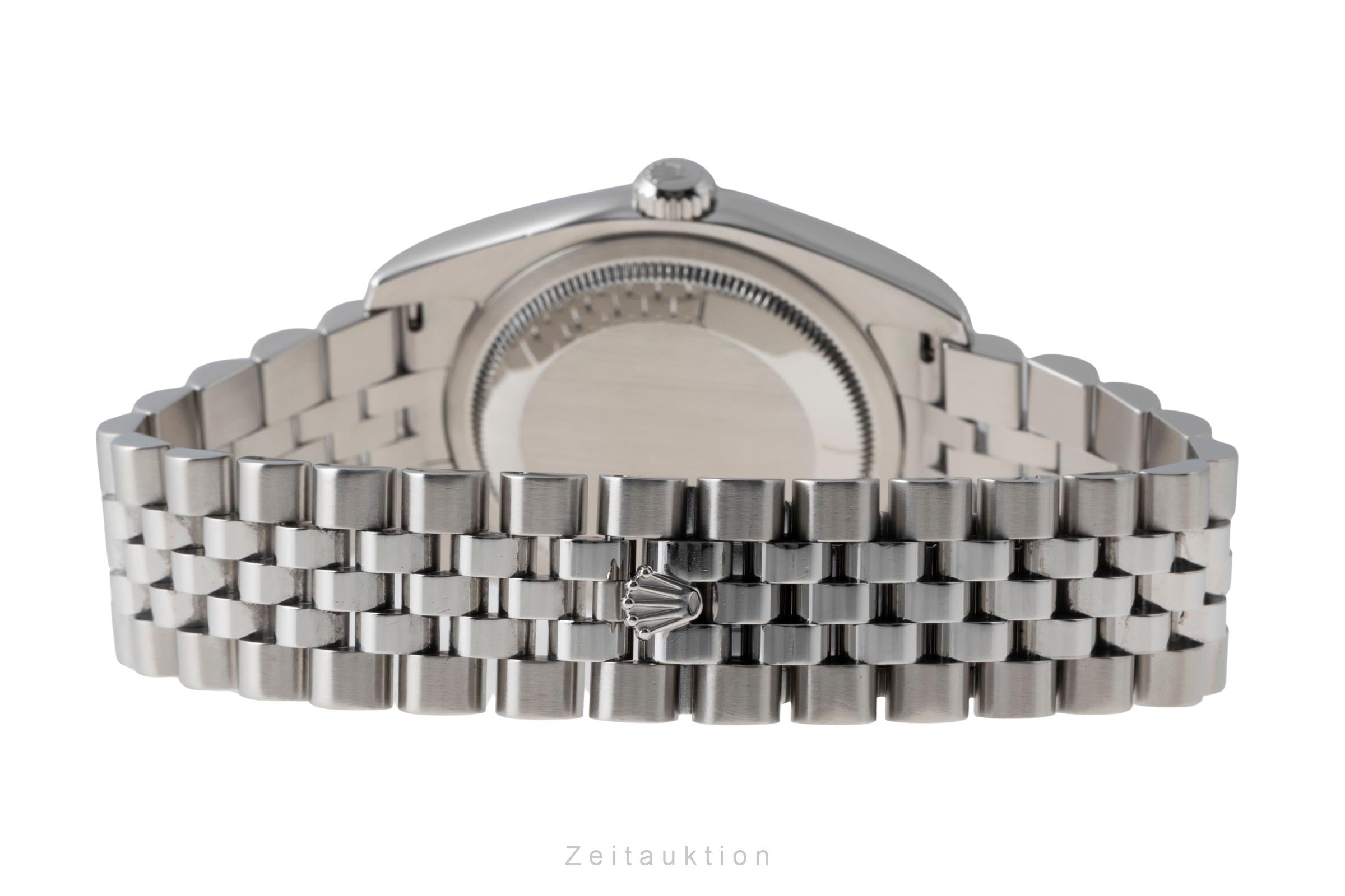 Rolex Datejust 36 Blue Dial Stahl / Weissgold Oyster Ref. 116234 Papiere 2007 [2506063]