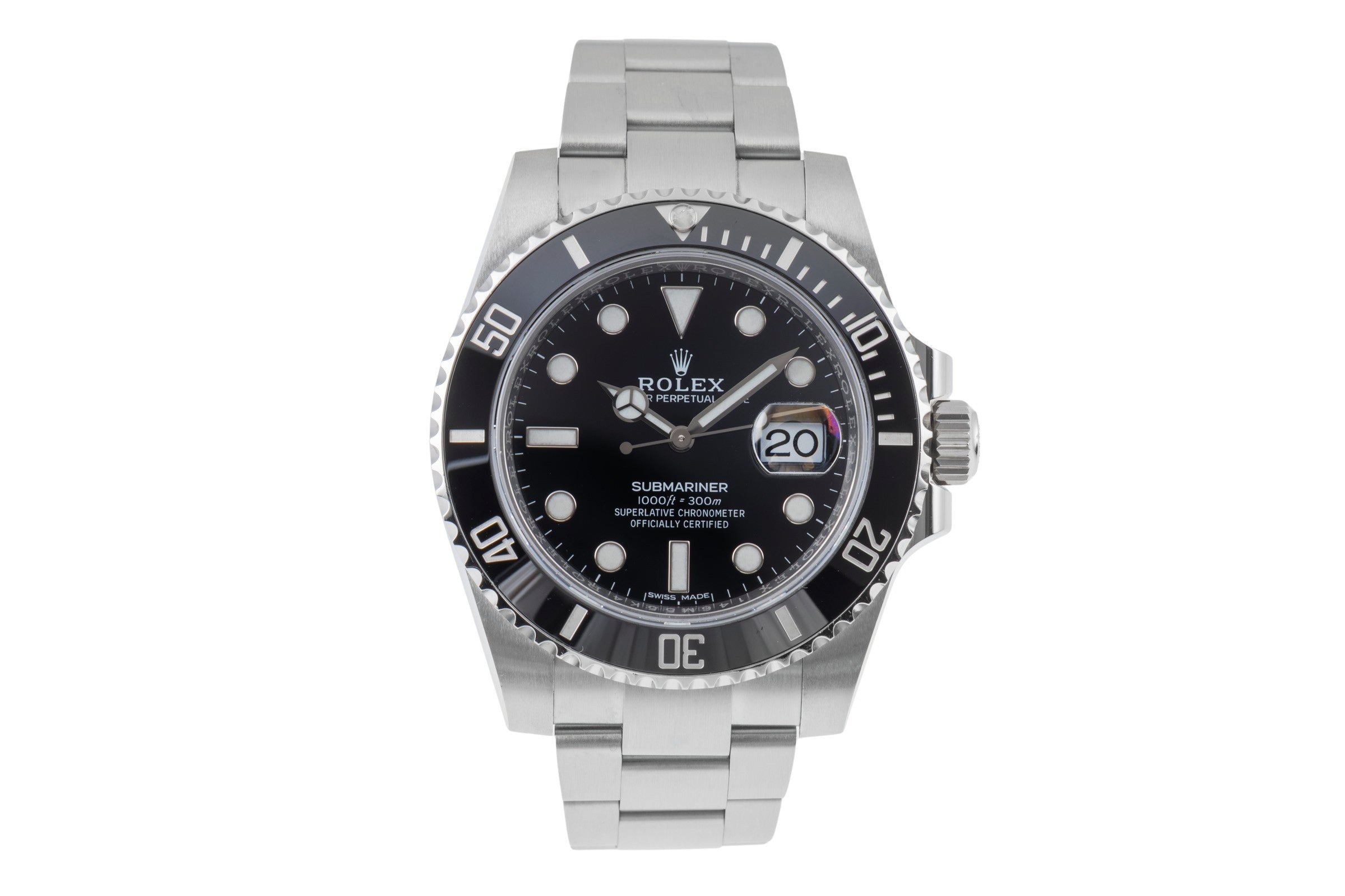 Rolex Submariner steel automatic men's watch 116610LN  [2506066]
