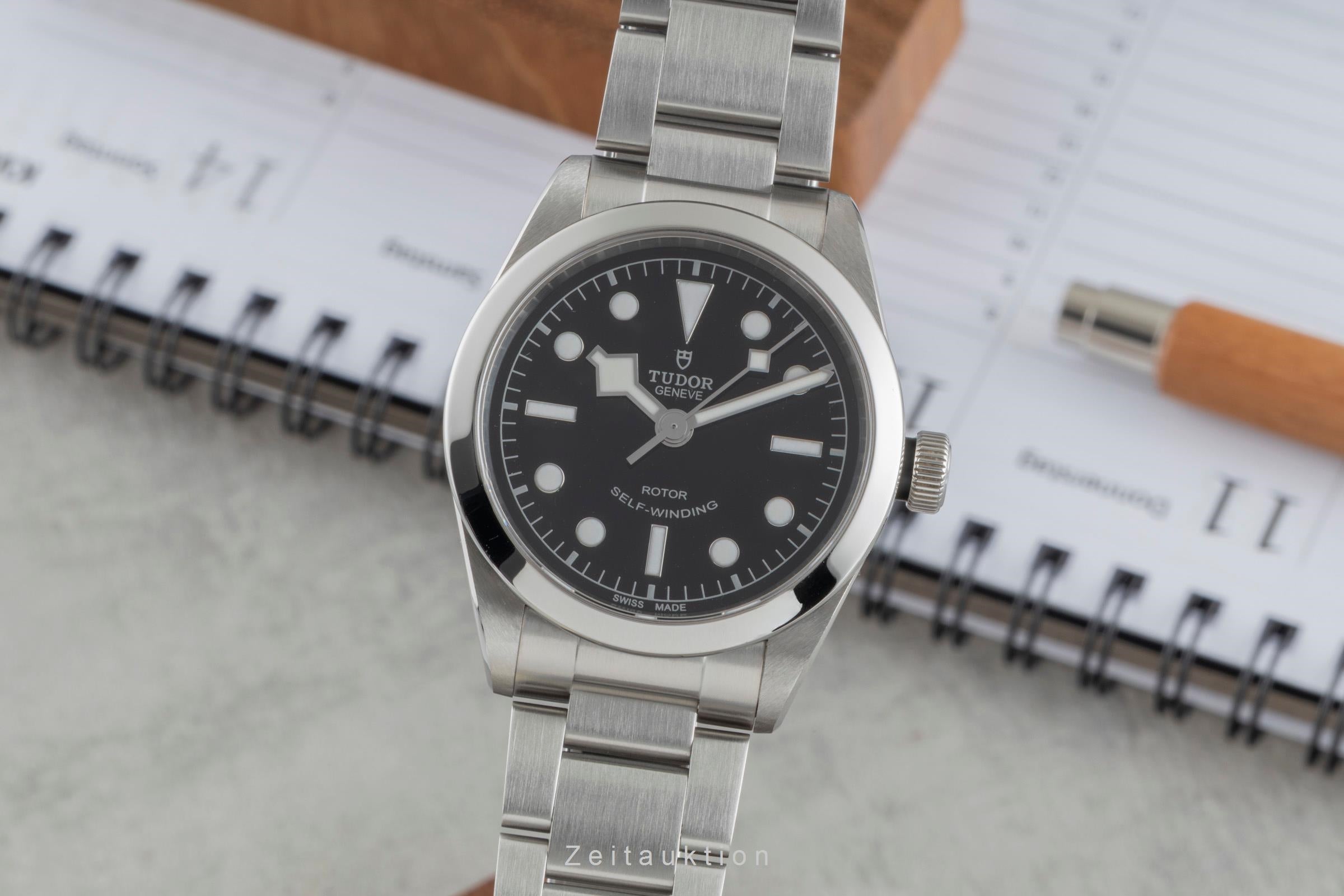 Tudor Black Bay 36 Black Edelstahl Automatik Herren Ref. 79500-0007 Papiere 2019 [2506067]