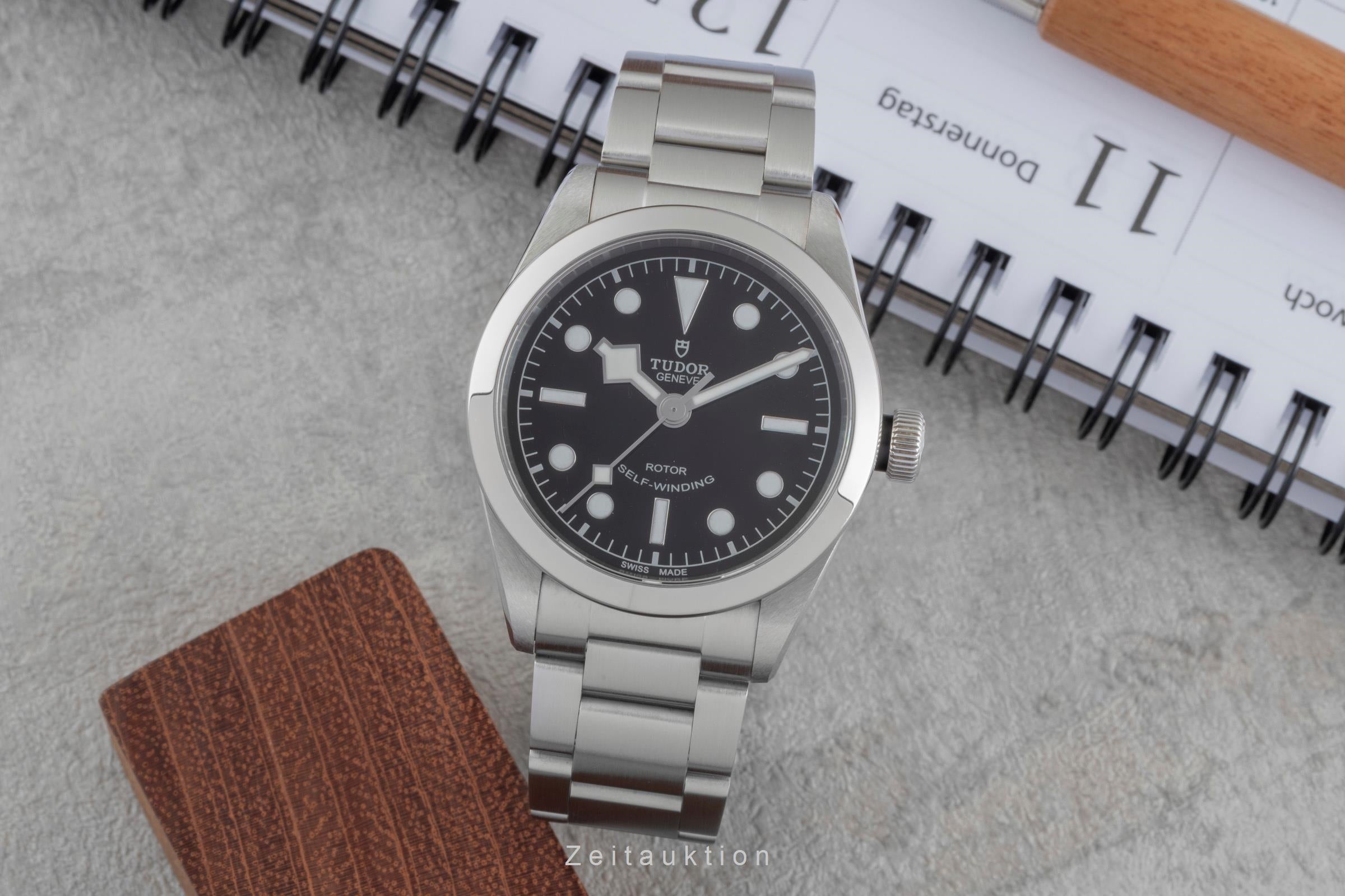 Tudor Black Bay 36 Black Edelstahl Automatik Herren Ref. 79500-0007 Papiere 2019 [2506067]