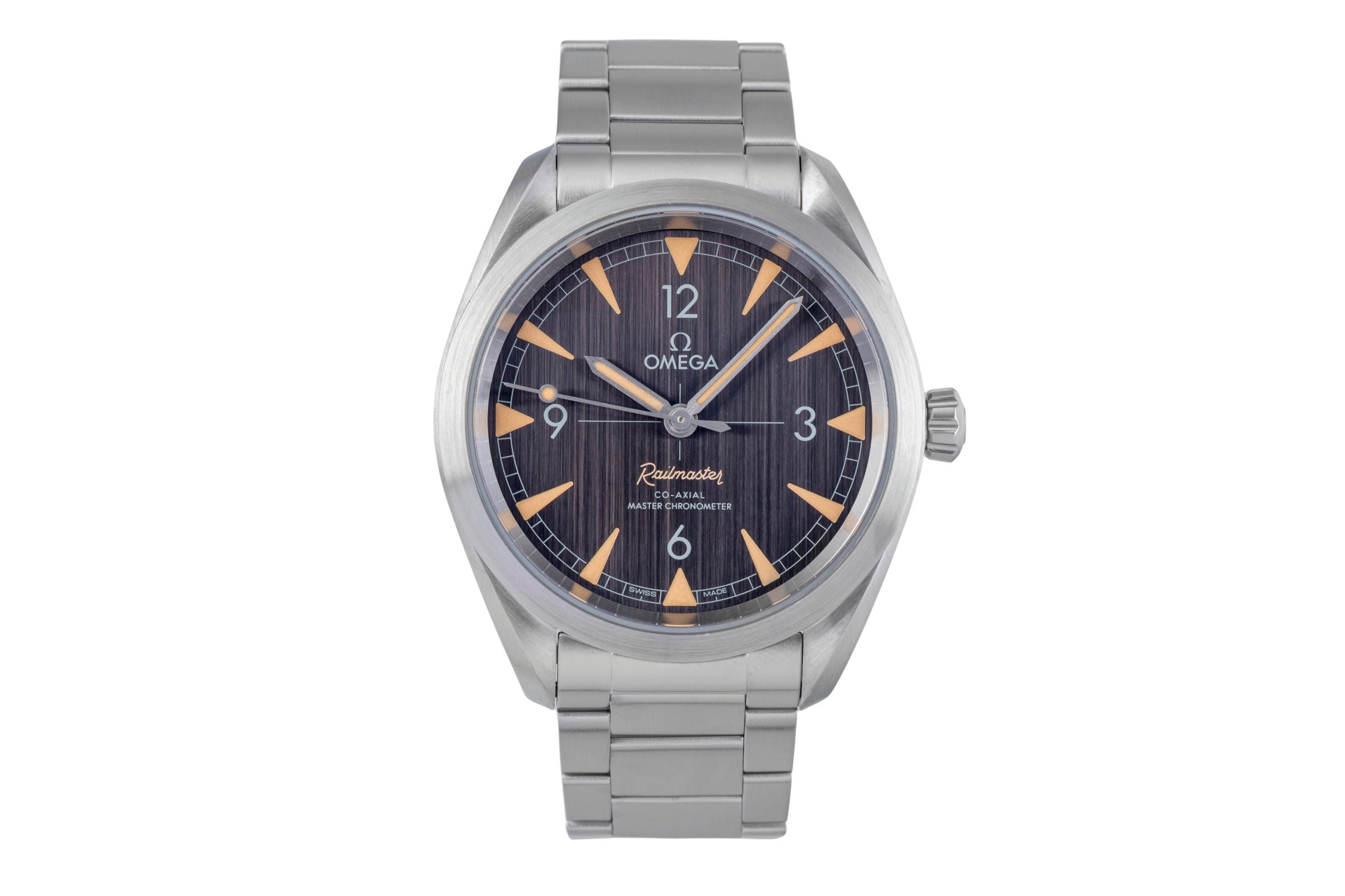 Omega Railmaster steel automatic men's watch 220.10.40.20.01.001  [2506069]
