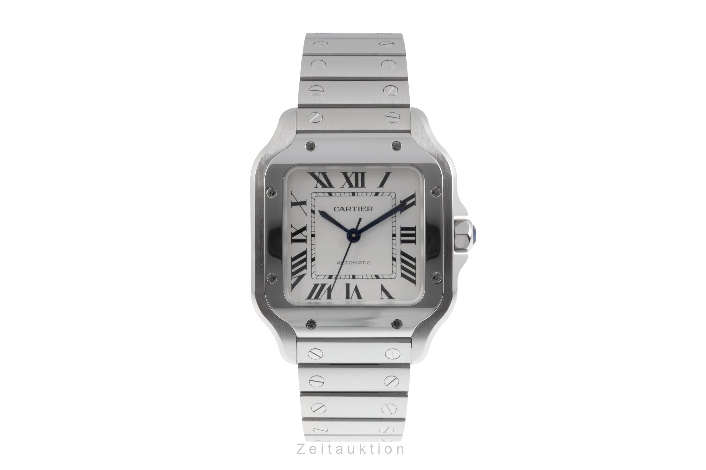 Cartier Santos acero automático reloj para caballeros WSSA0029  [2506070]