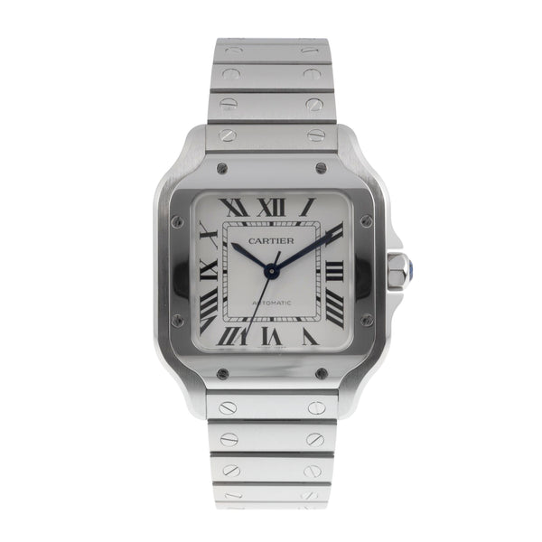 Cartier Santos acero automático reloj para caballeros WSSA0029  [2506070]