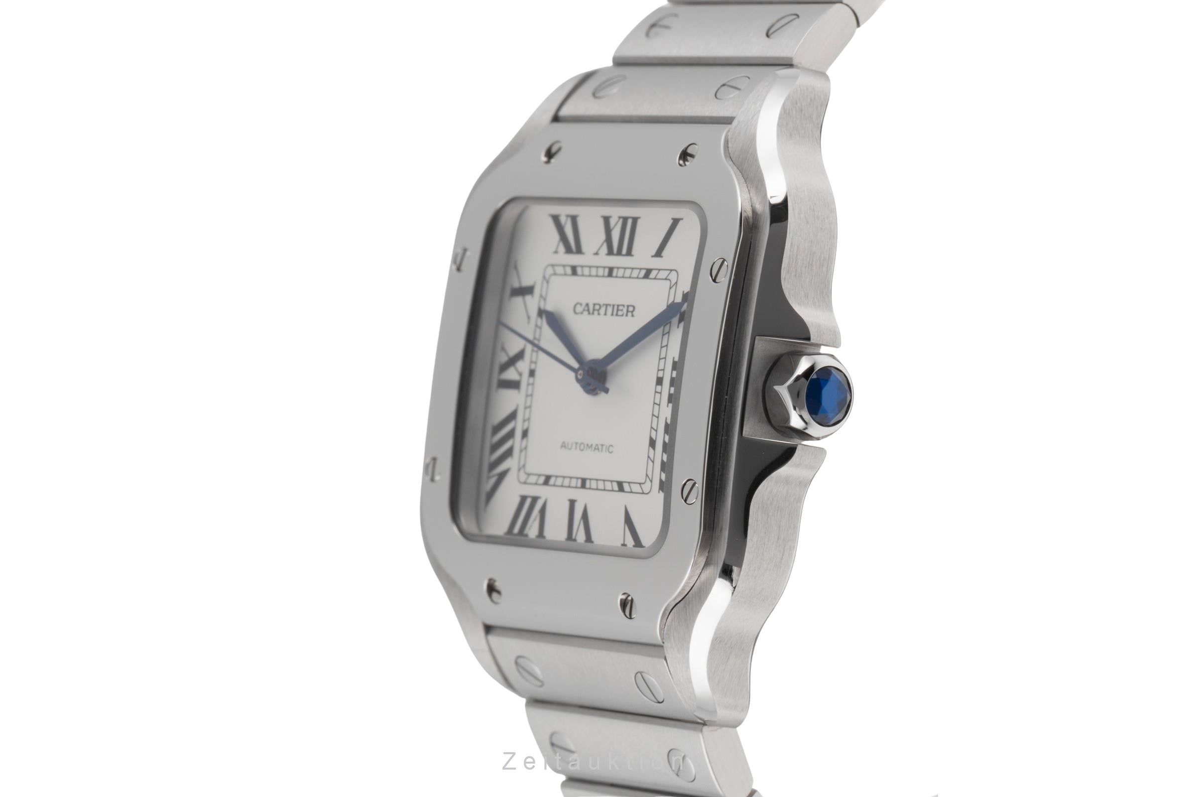 Cartier Santos acero automático reloj para caballeros WSSA0029  [2506070]