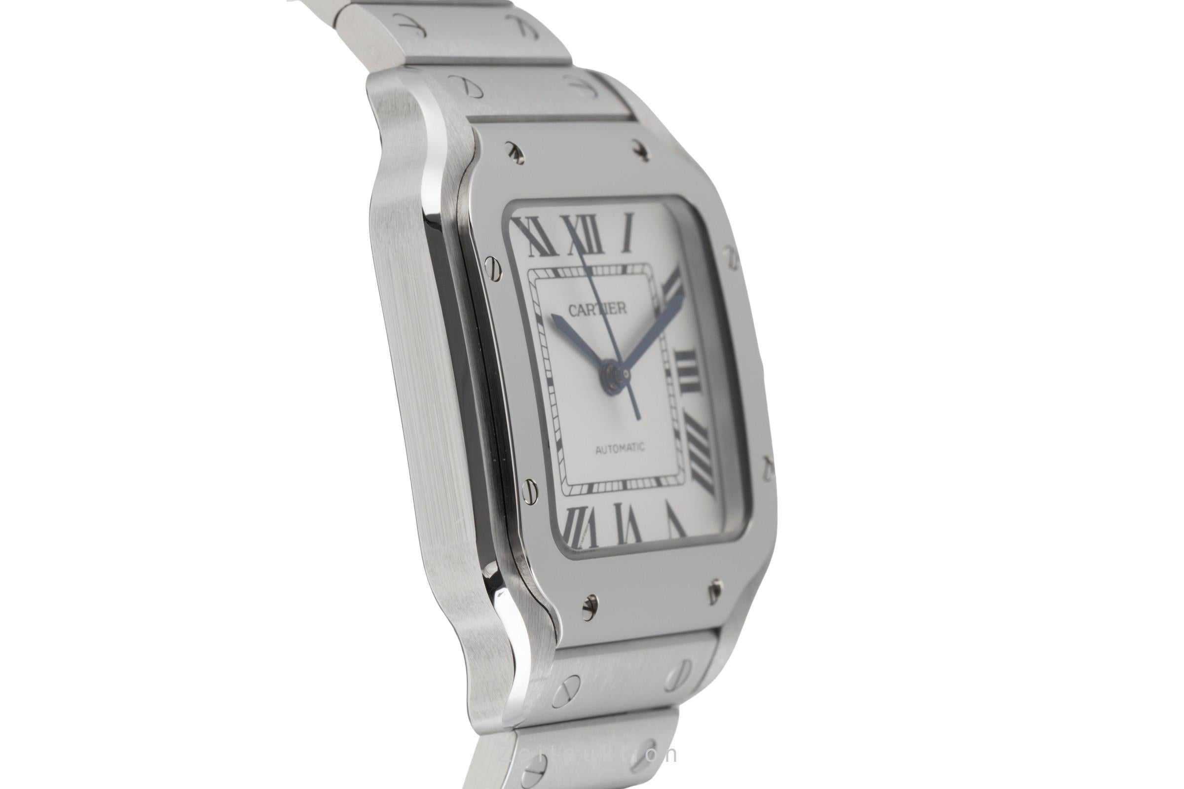 Cartier Santos acero automático reloj para caballeros WSSA0029  [2506070]
