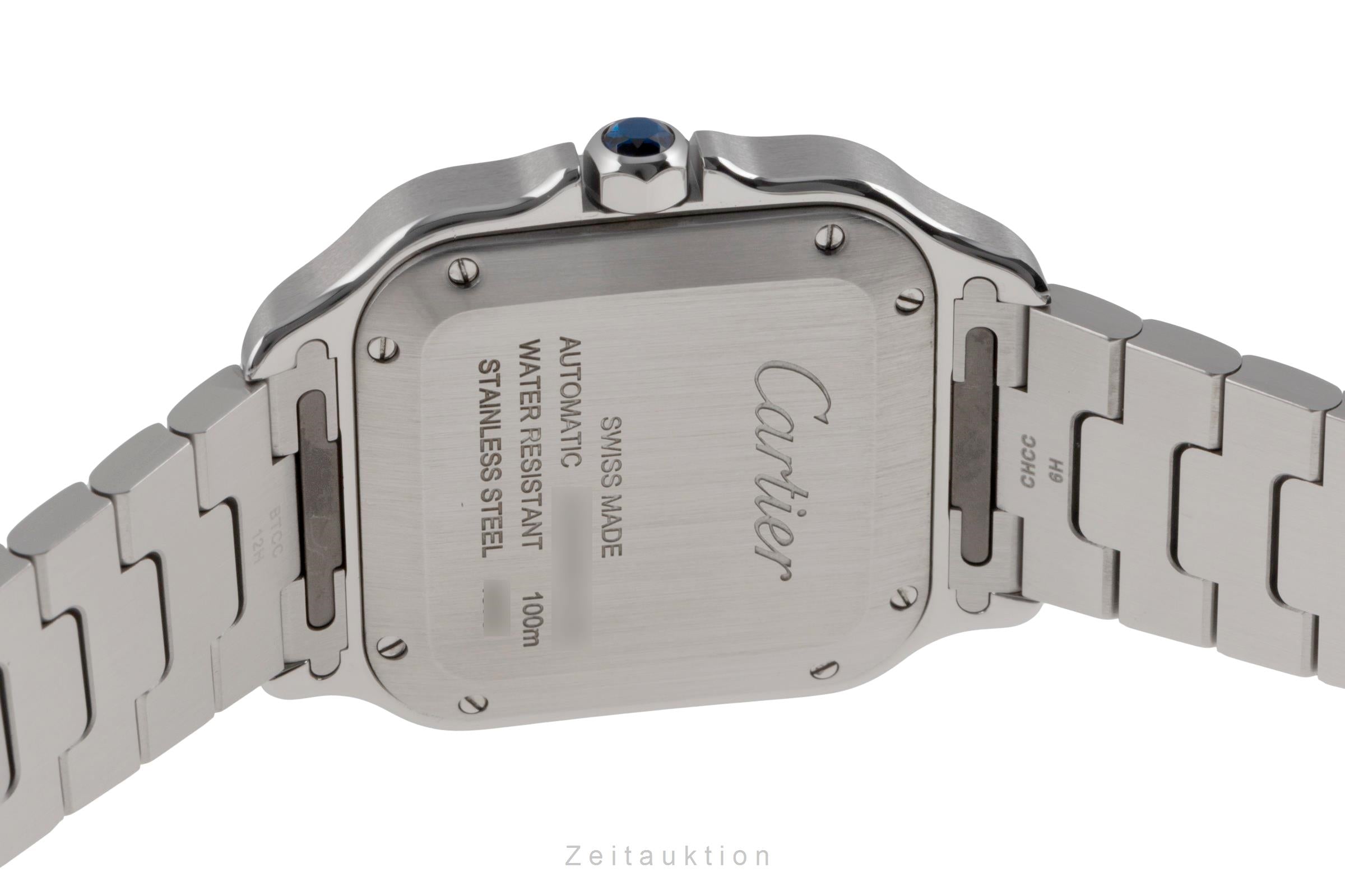 Cartier Santos acero automático reloj para caballeros WSSA0029  [2506070]