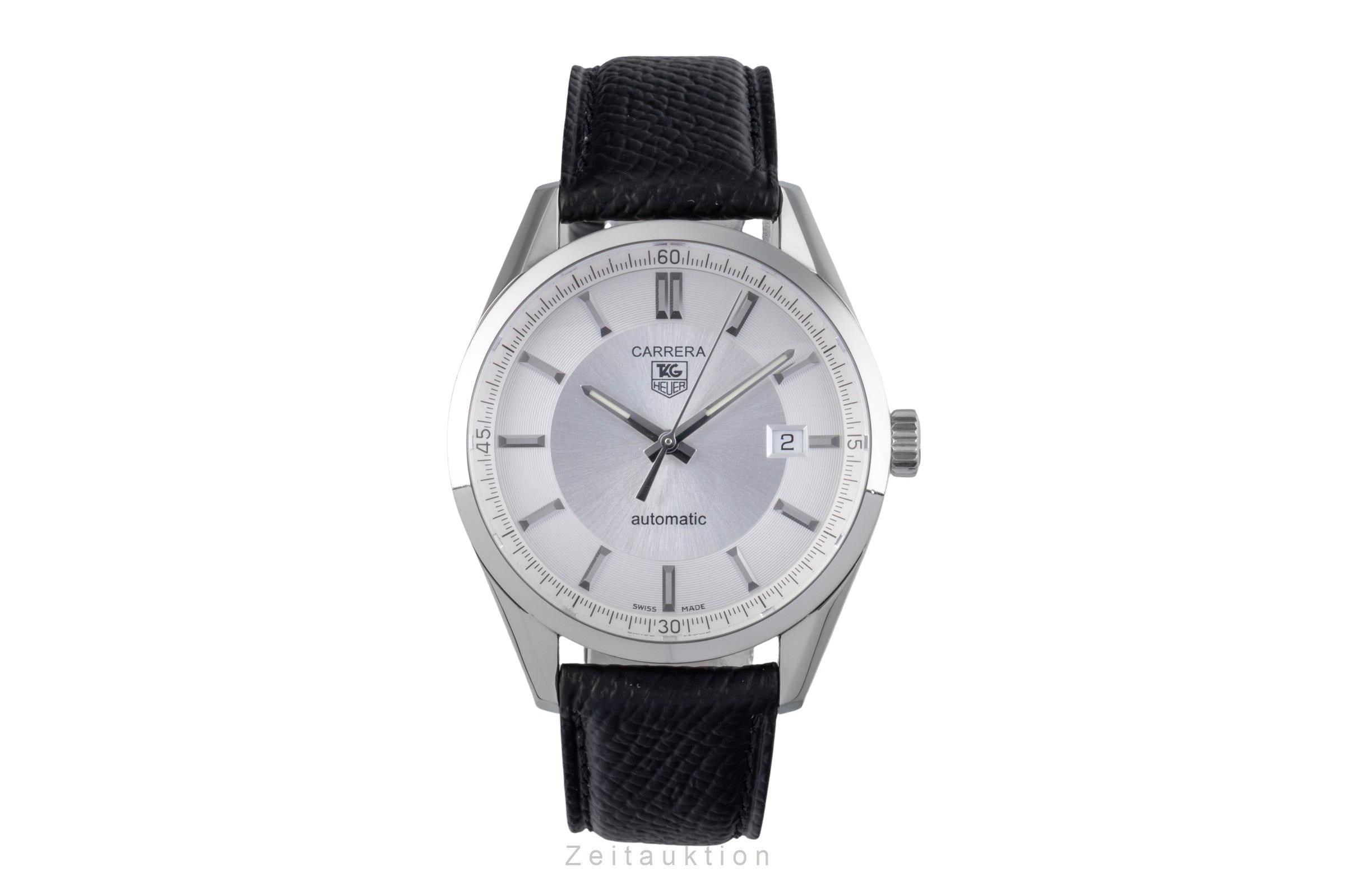 Tag Heuer Carrera Calibre 5 Stahl Automatik Herrenuhr Ref. WV211A Box  [2506074]