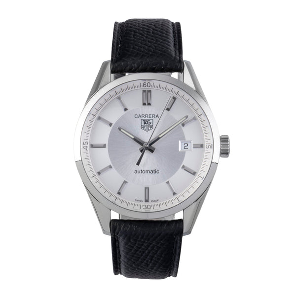 Tag Heuer Carrera Calibre 5 Stahl Automatik Herrenuhr Ref. WV211A Box  [2506074]