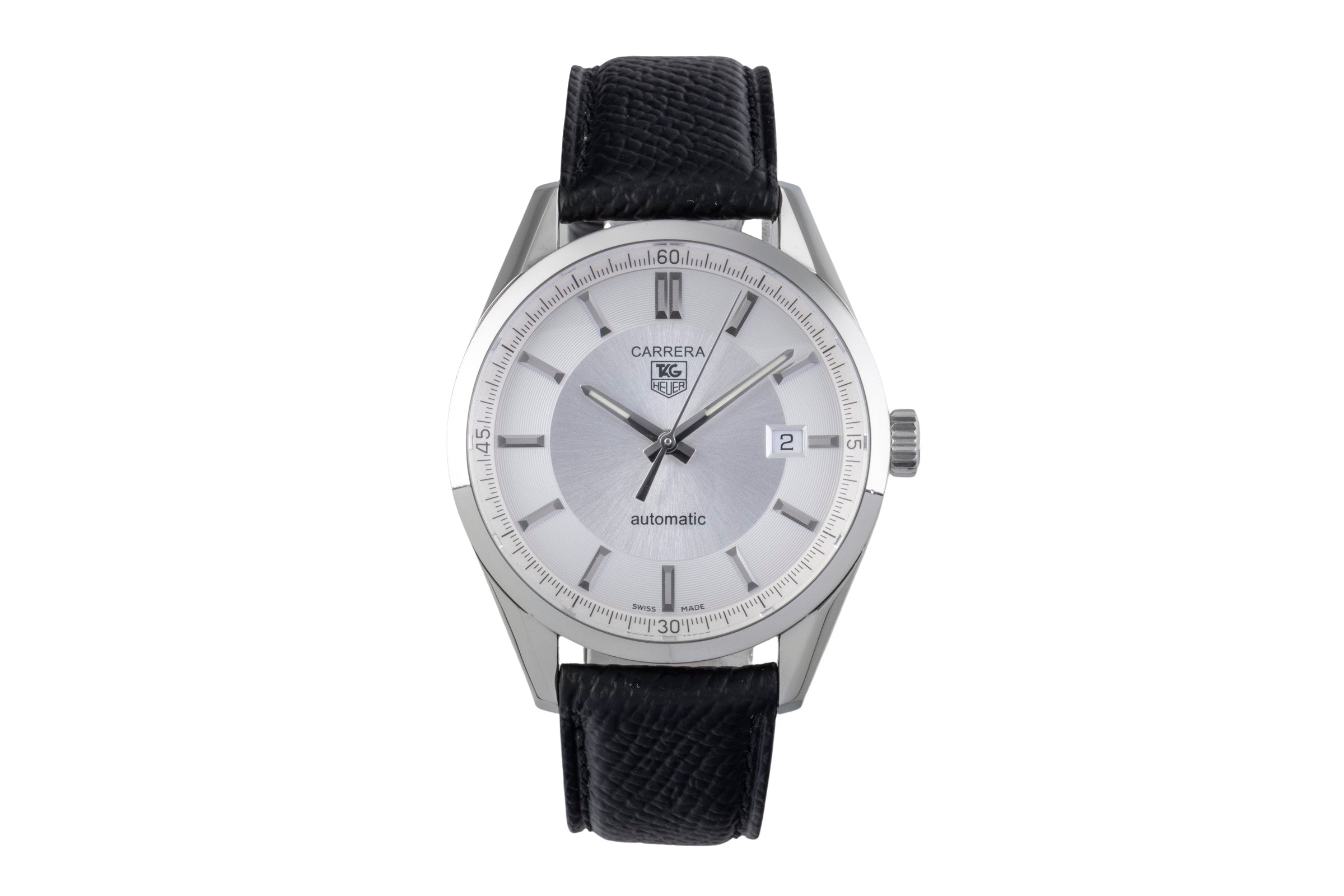 Tag Heuer Carrera Calibre 5 Stahl Automatik Herrenuhr Ref. WV211A Box  [2506074]