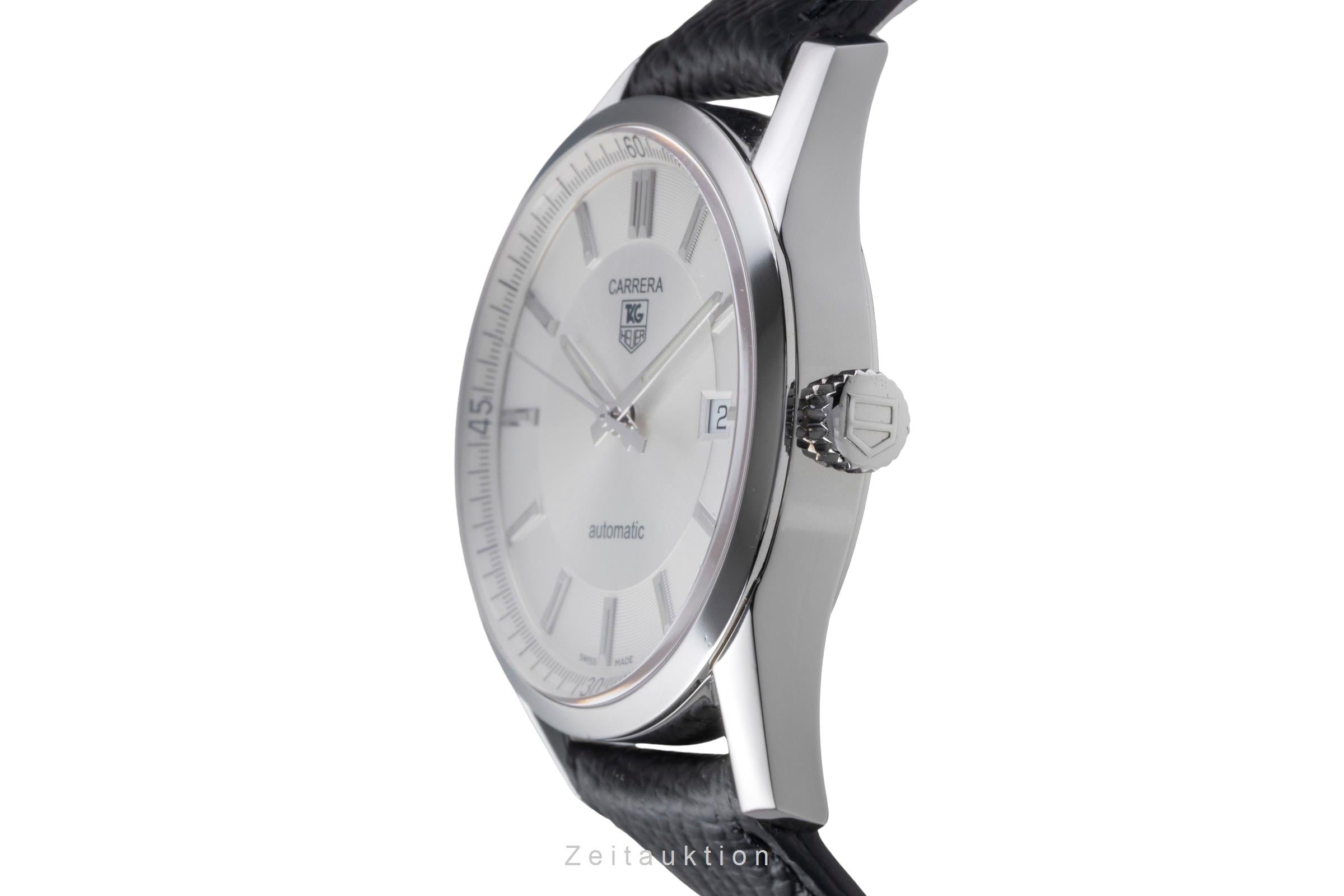 Tag Heuer Carrera Calibre 5 Stahl Automatik Herrenuhr Ref. WV211A Box  [2506074]