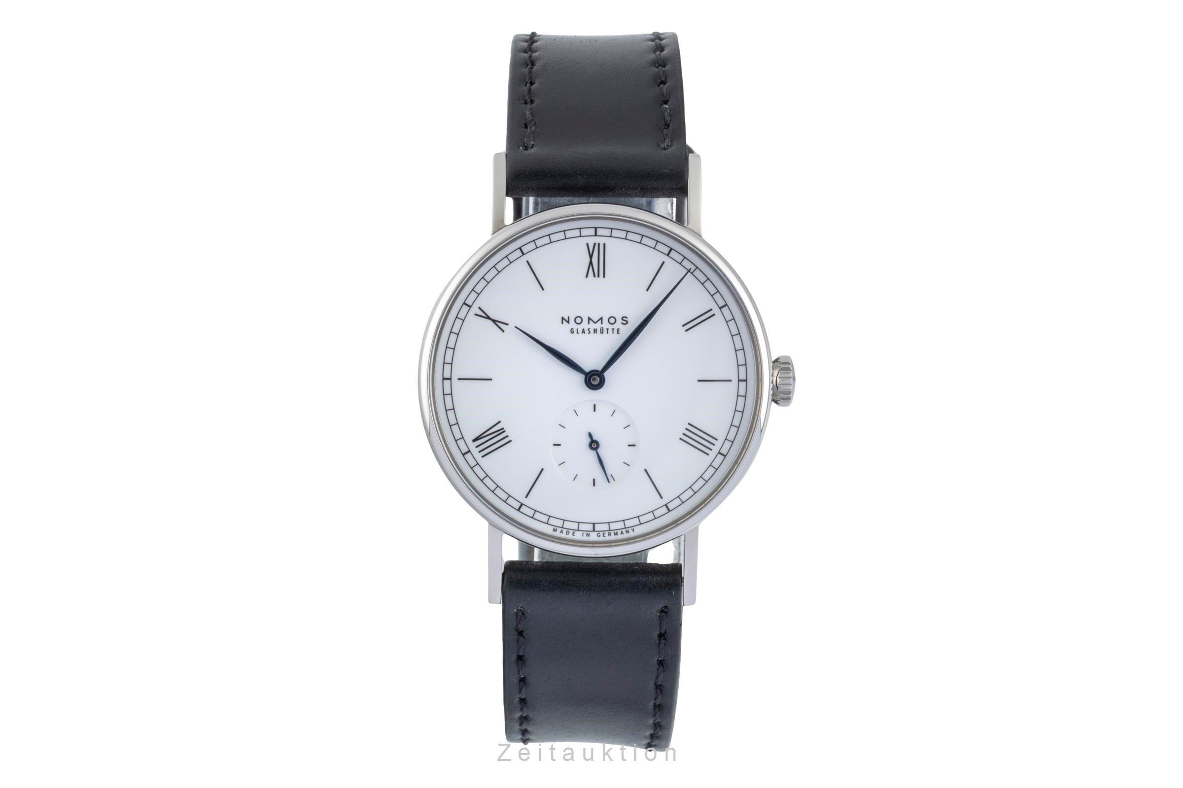 Nomos Ludwig acero cuerda manual reloj para caballeros 205 Limited  [2506080]