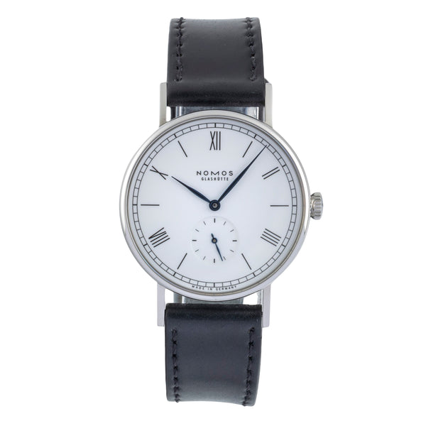 Nomos Ludwig acero cuerda manual reloj para caballeros 205 Limited  [2506080]