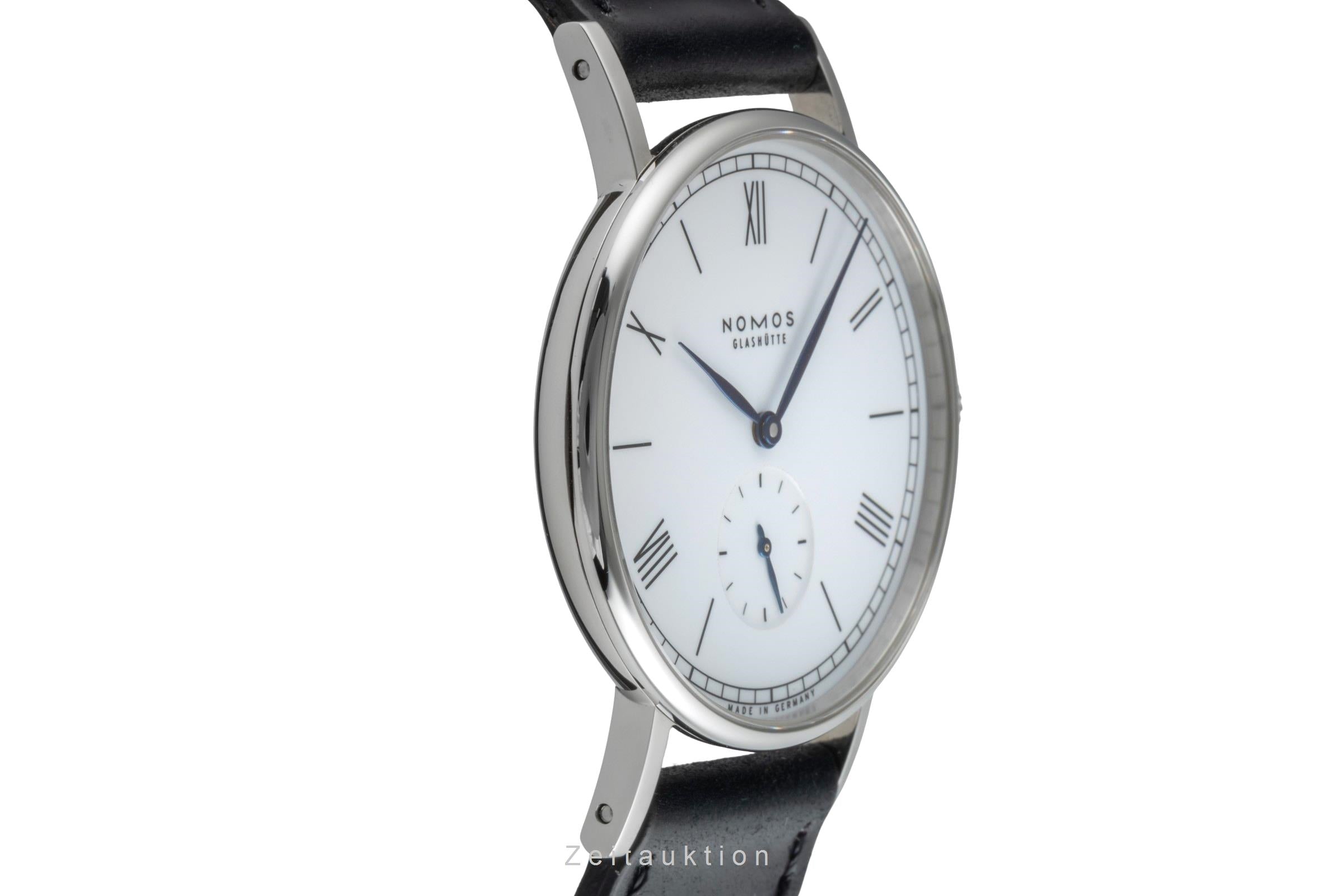 Nomos Ludwig acero cuerda manual reloj para caballeros 205 Limited  [2506080]