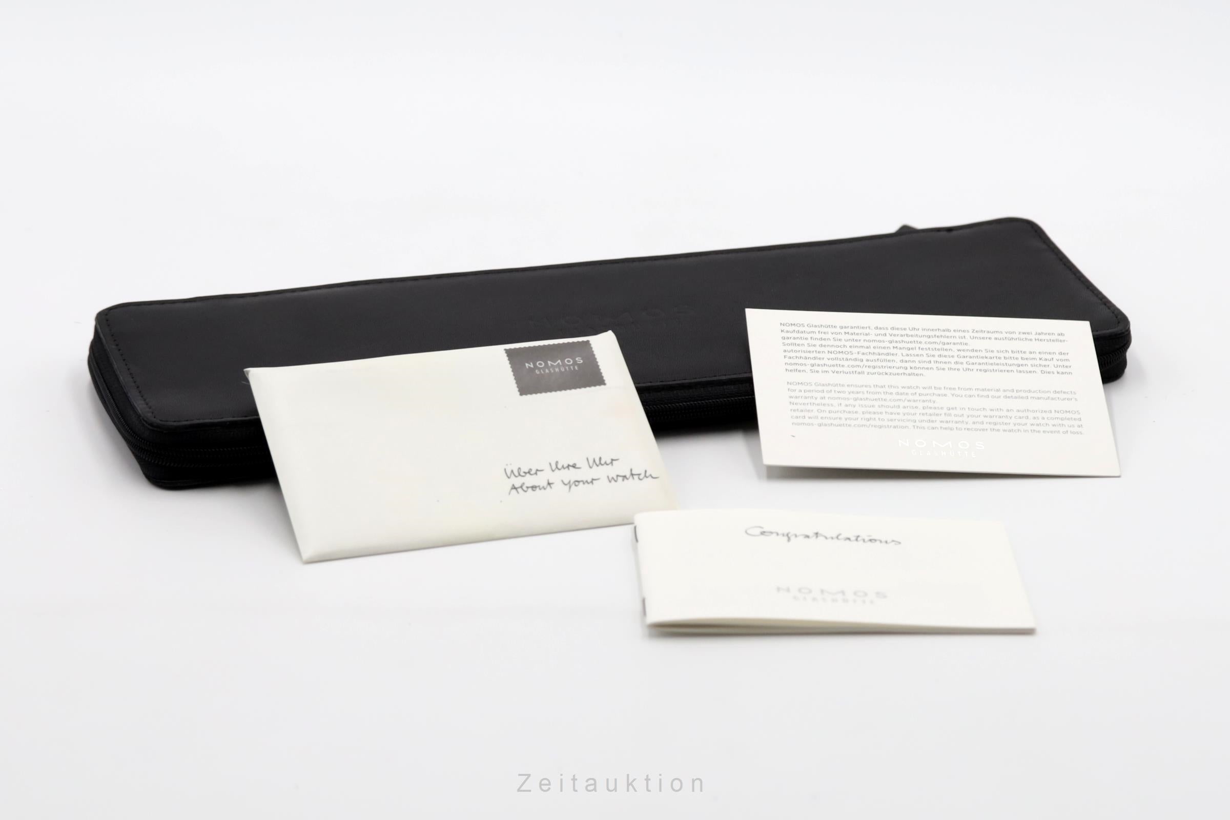 Nomos Ludwig acero cuerda manual reloj para caballeros 205 Limited  [2506080]