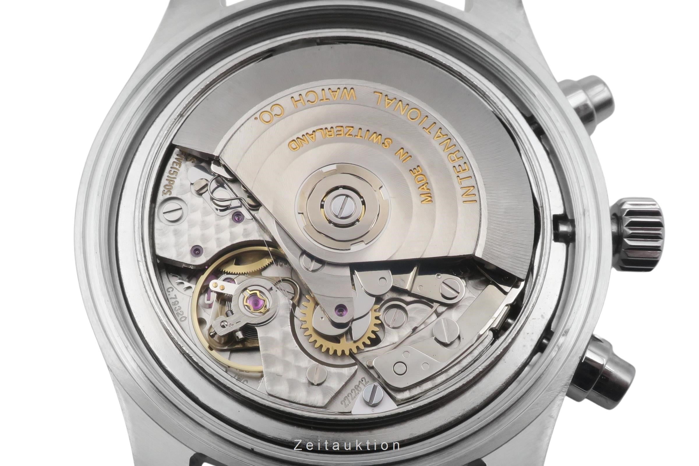 IWC Fliegerchronograph chronographe acier automatique montre pour hommes IW371709 LP: 7800EUR Limited  [2506081]