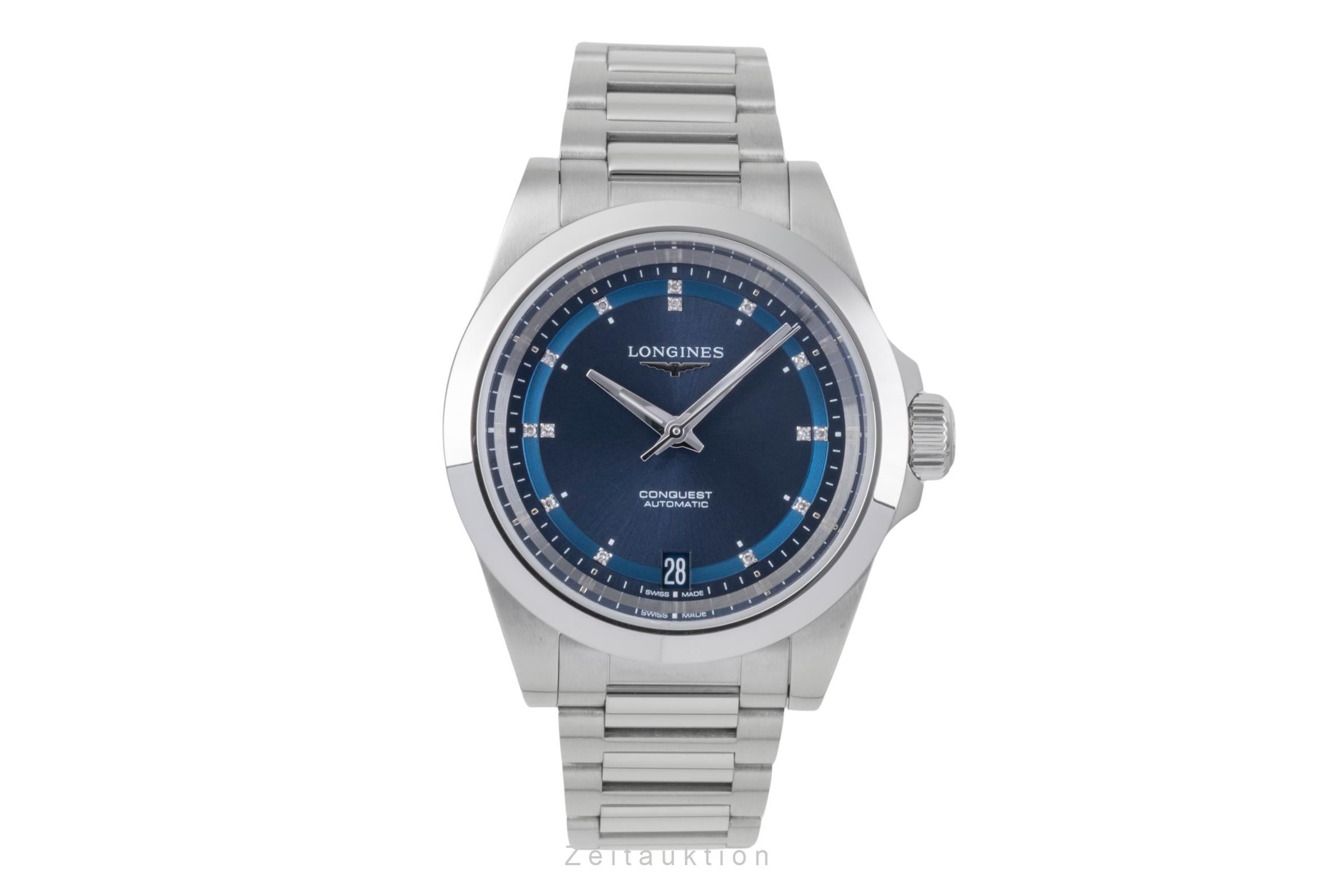 Longines Conquest acier automatique unisexe L3.430.4.97.6  [2506084]