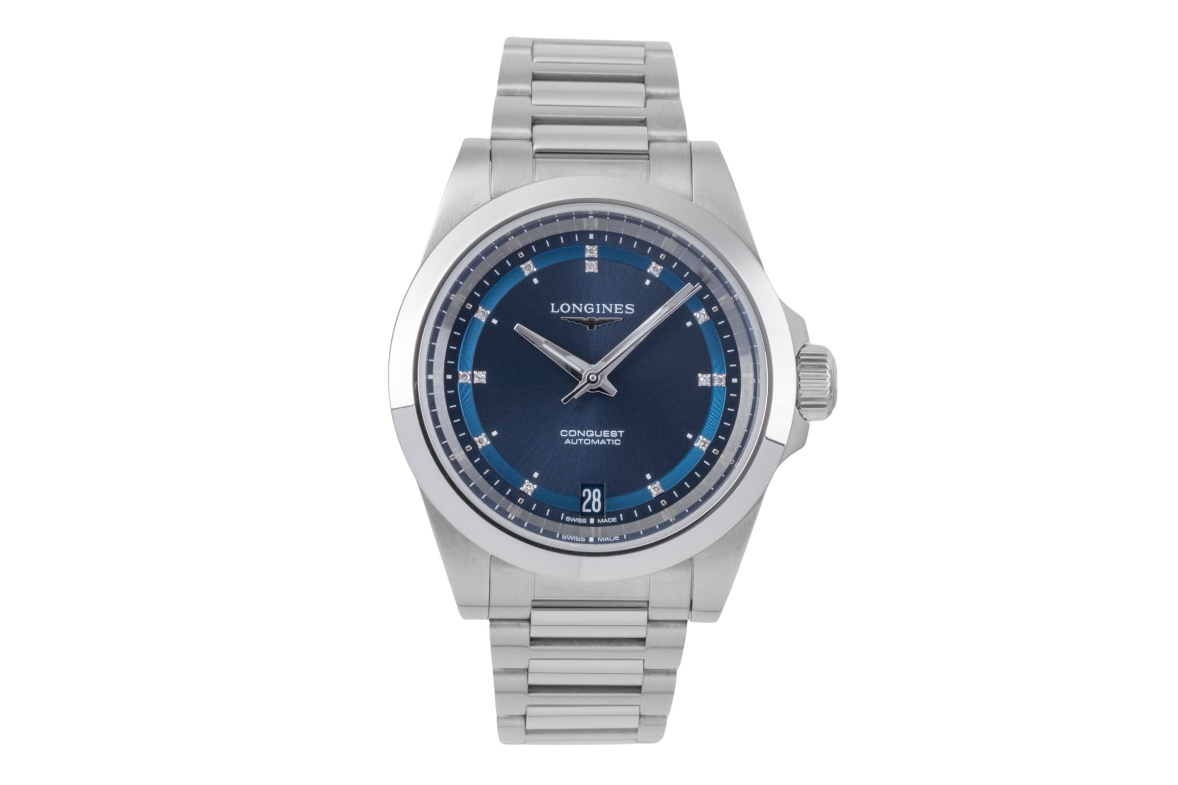 Longines Conquest acier automatique unisexe L3.430.4.97.6  [2506084]