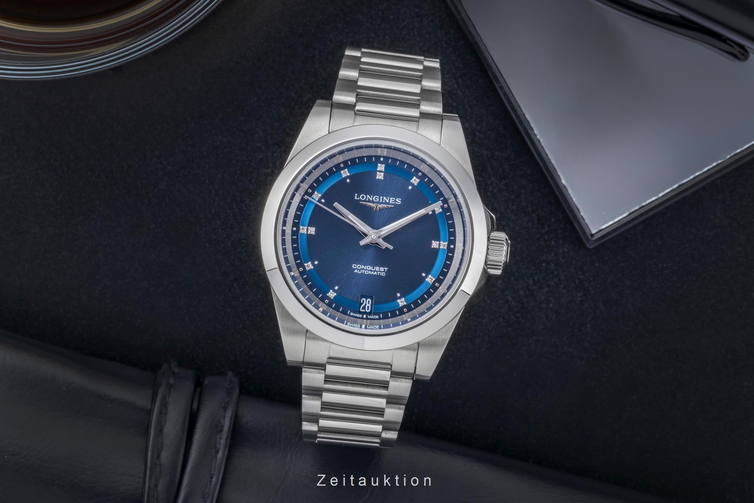 Longines Conquest acier automatique unisexe L3.430.4.97.6  [2506084]