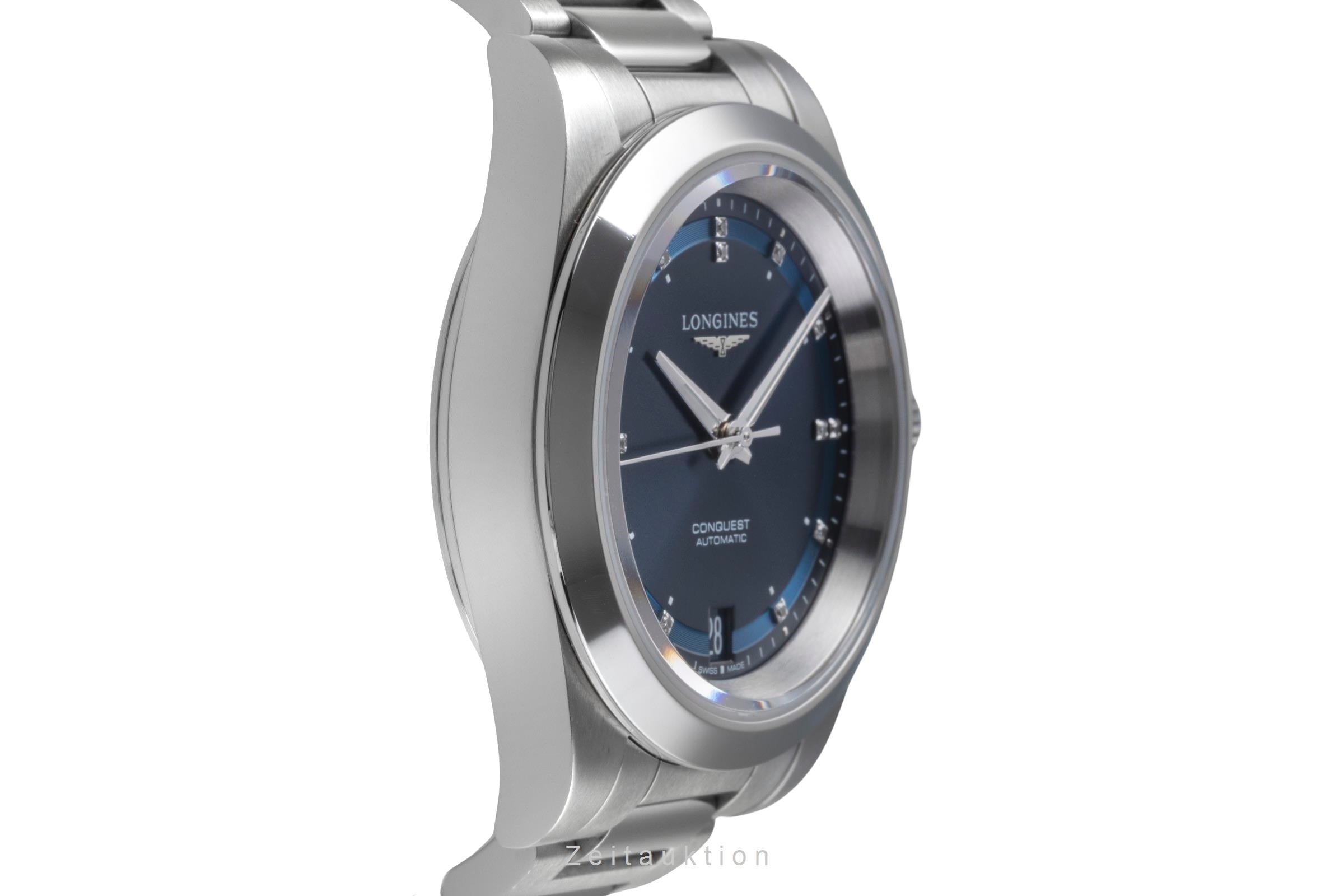 Longines Conquest acier automatique unisexe L3.430.4.97.6  [2506084]