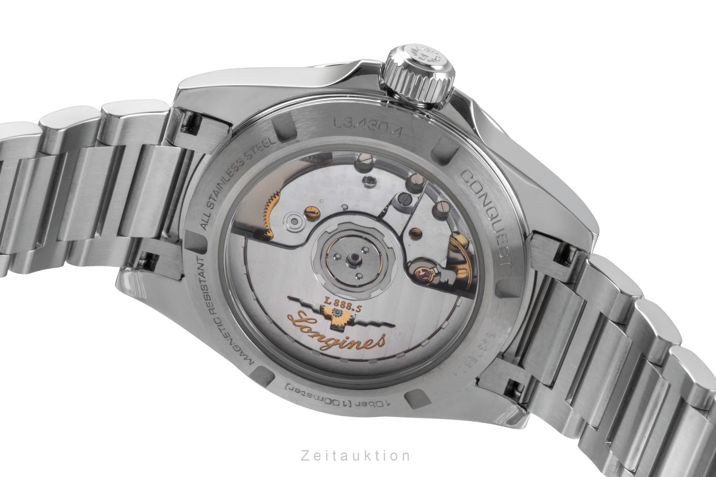 Longines Conquest acier automatique unisexe L3.430.4.97.6  [2506084]