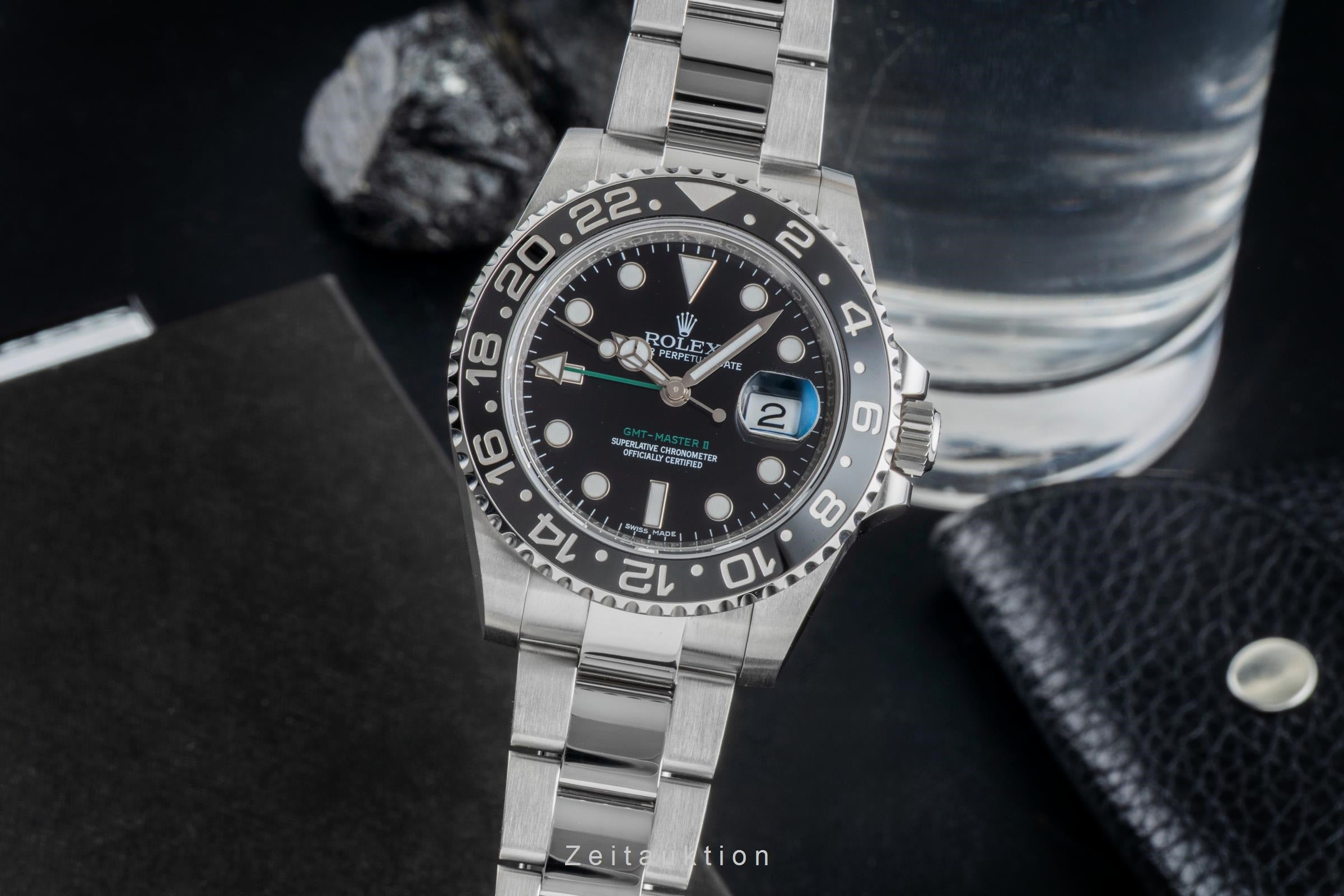 Rolex GMT-Master II steel automatic men's watch 116710LN  [2506085]