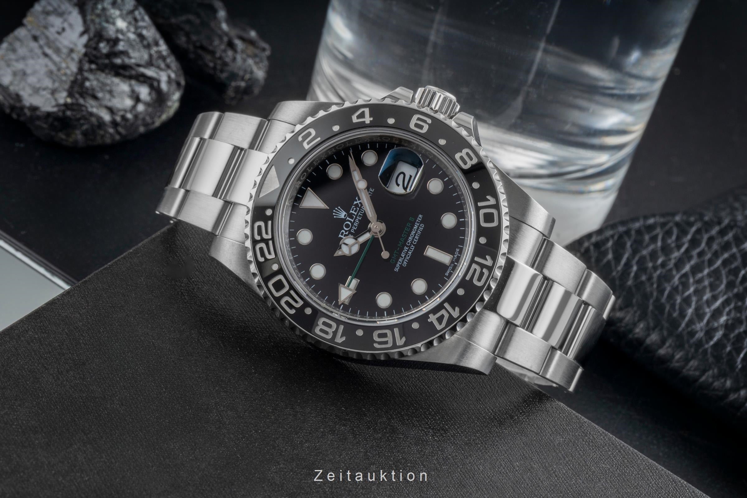 Rolex GMT-Master II steel automatic men's watch 116710LN  [2506085]