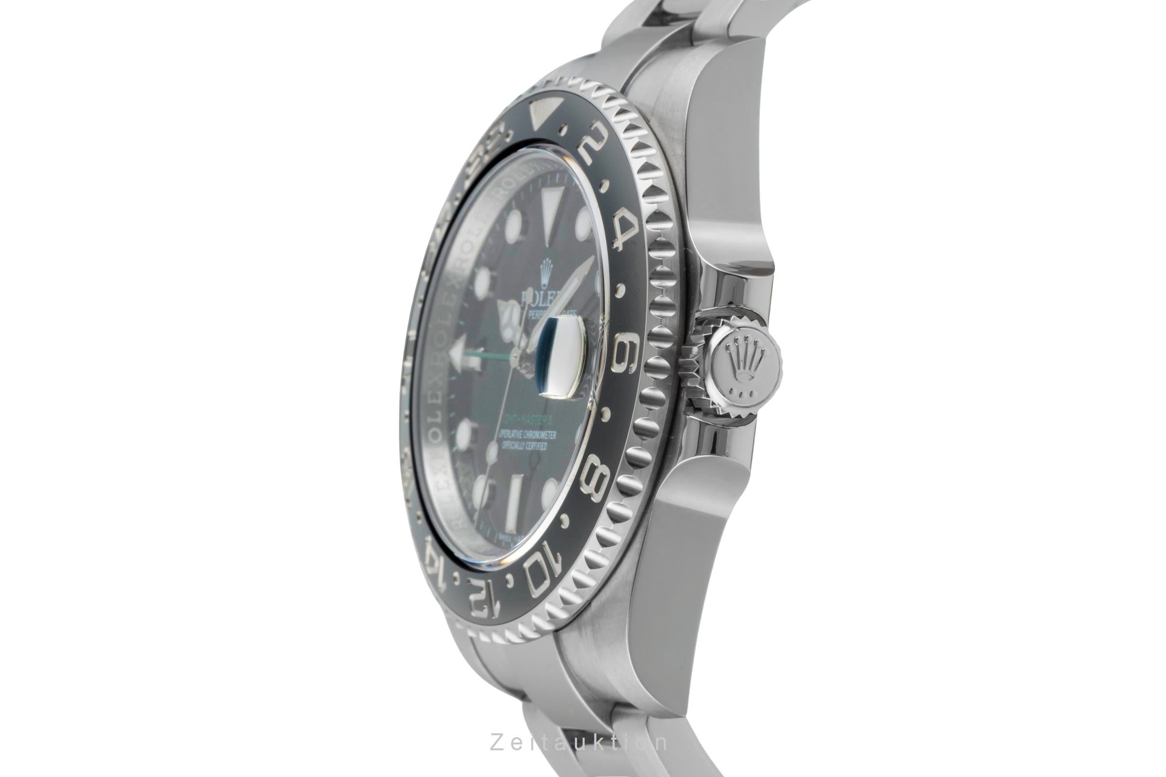 Rolex GMT-Master II steel automatic men's watch 116710LN  [2506085]