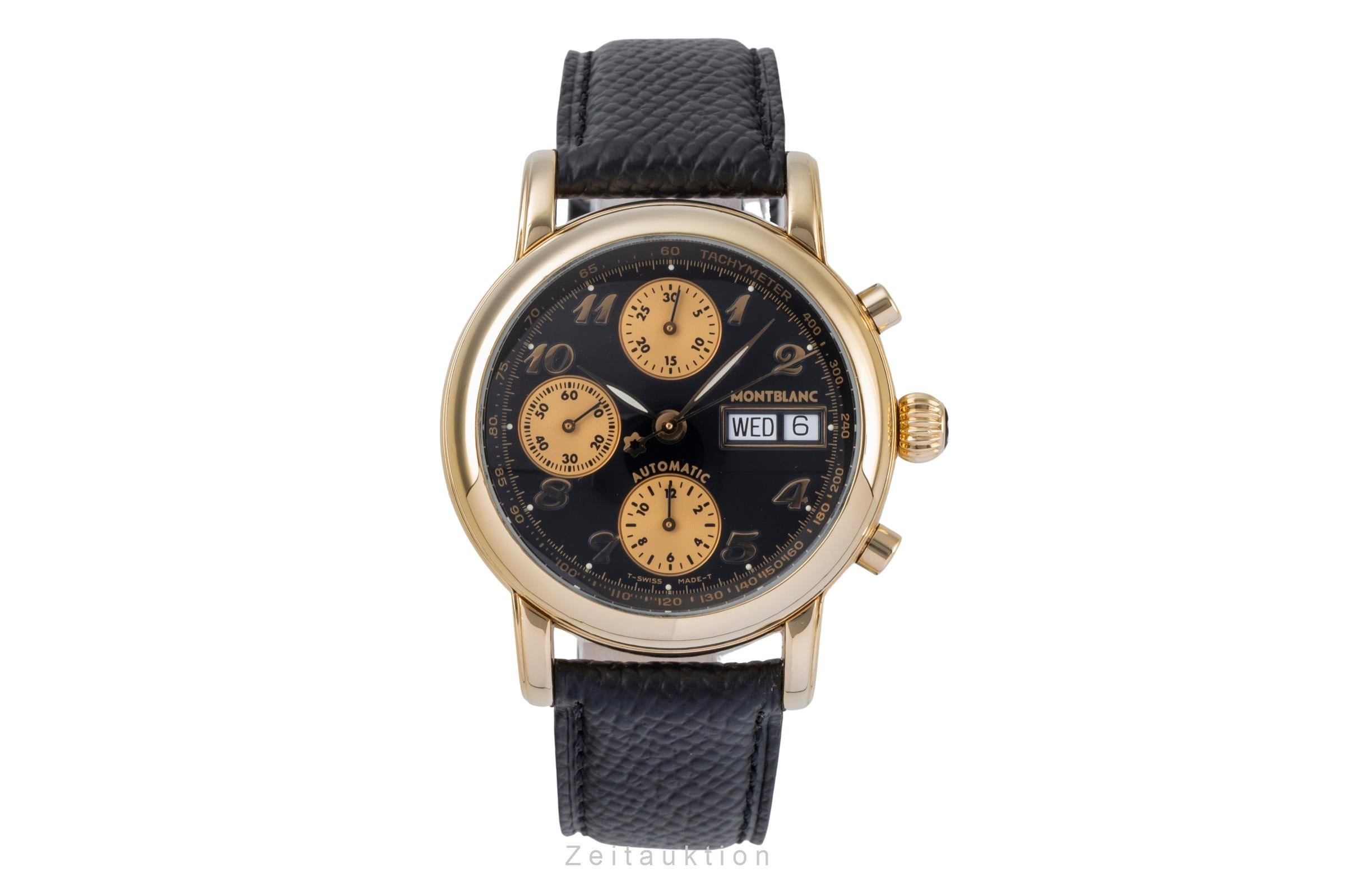 Montblanc Meisterstück chronographe or 18 ct automatique montre pour hommes 7000  [2506086]