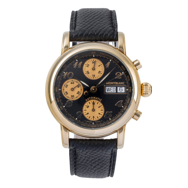 Montblanc Meisterstück chronographe or 18 ct automatique montre pour hommes 7000  [2506086]