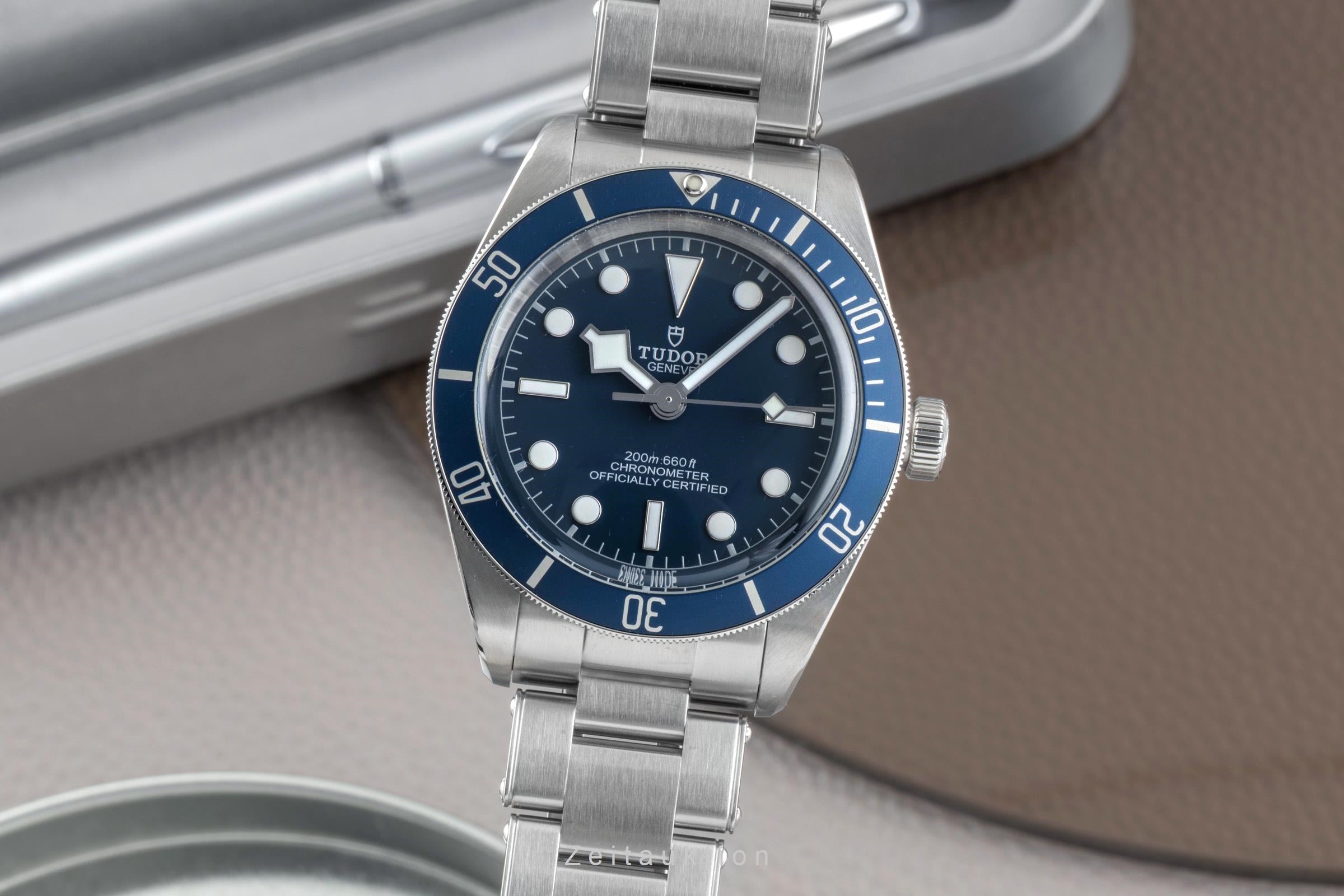 Tudor Black Bay acero automático reloj para caballeros 79030B  [2506088]