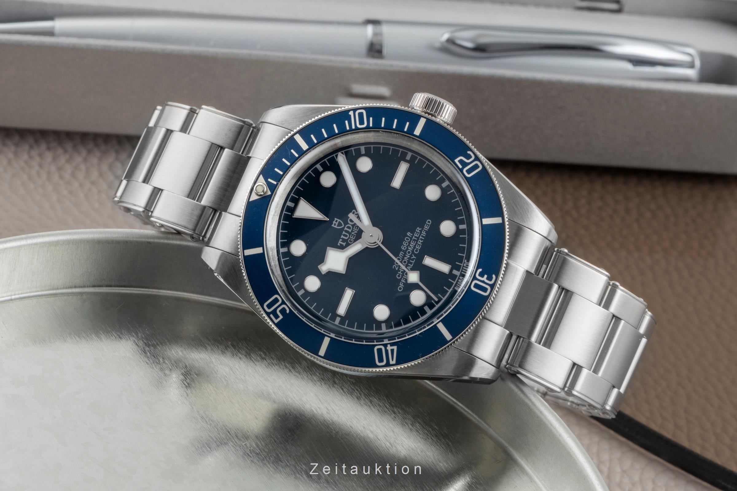 Tudor Black Bay acero automático reloj para caballeros 79030B  [2506088]