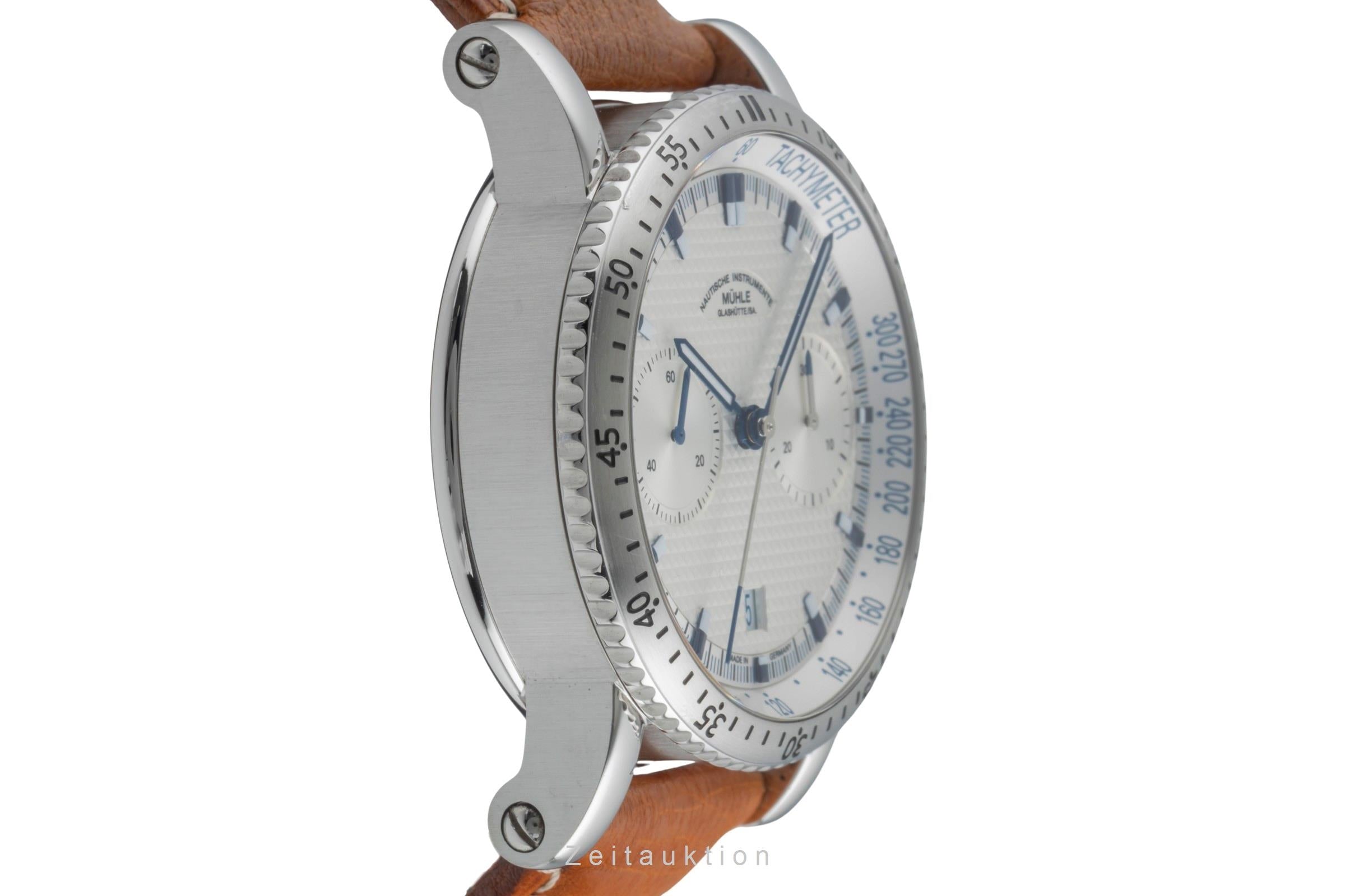 Mühle Teutonia I chronograph steel automatic men's watch M1-29-65-200LB	  [2506092]