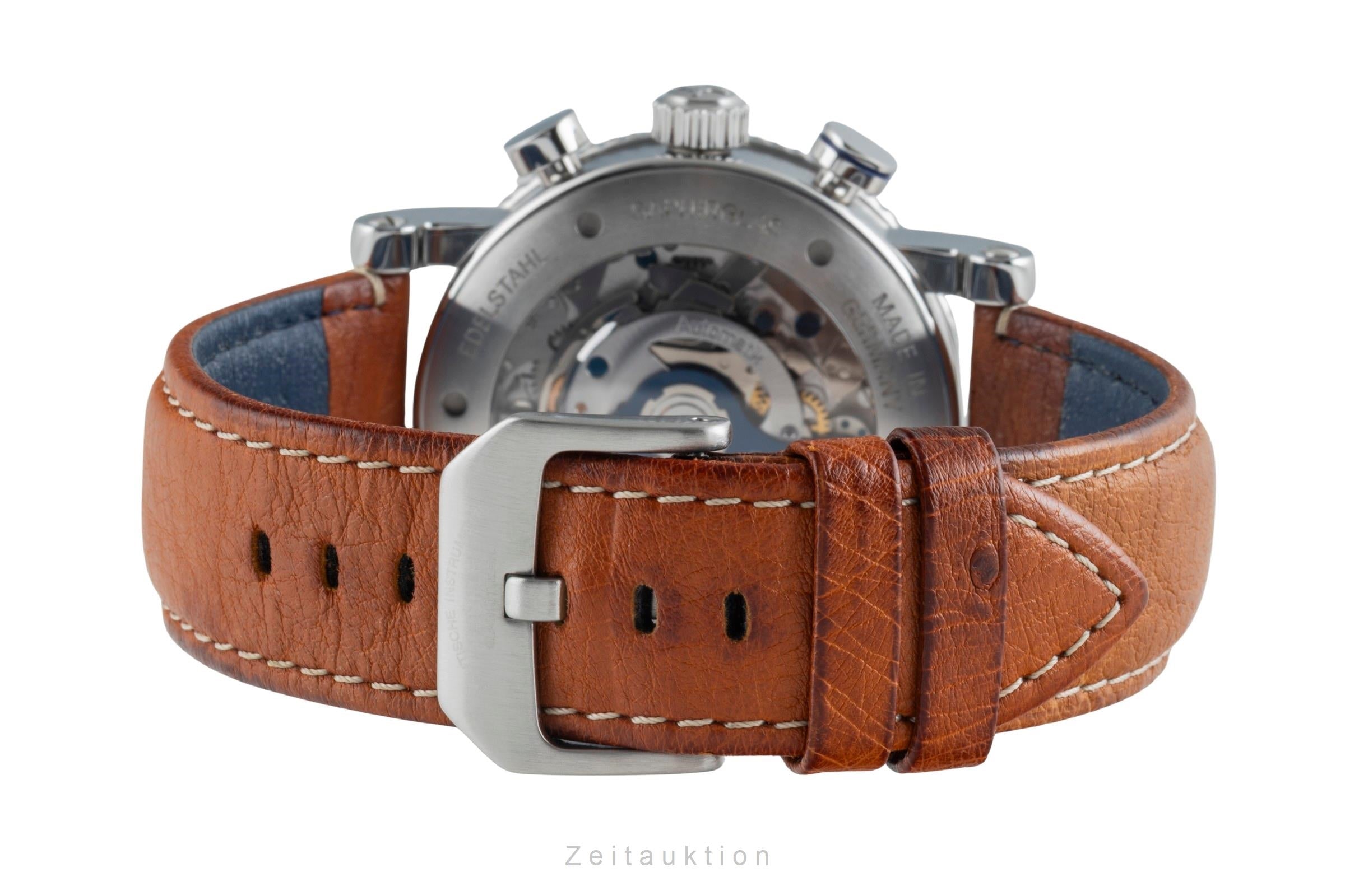 Mühle Teutonia I chronograph steel automatic men's watch M1-29-65-200LB	  [2506092]