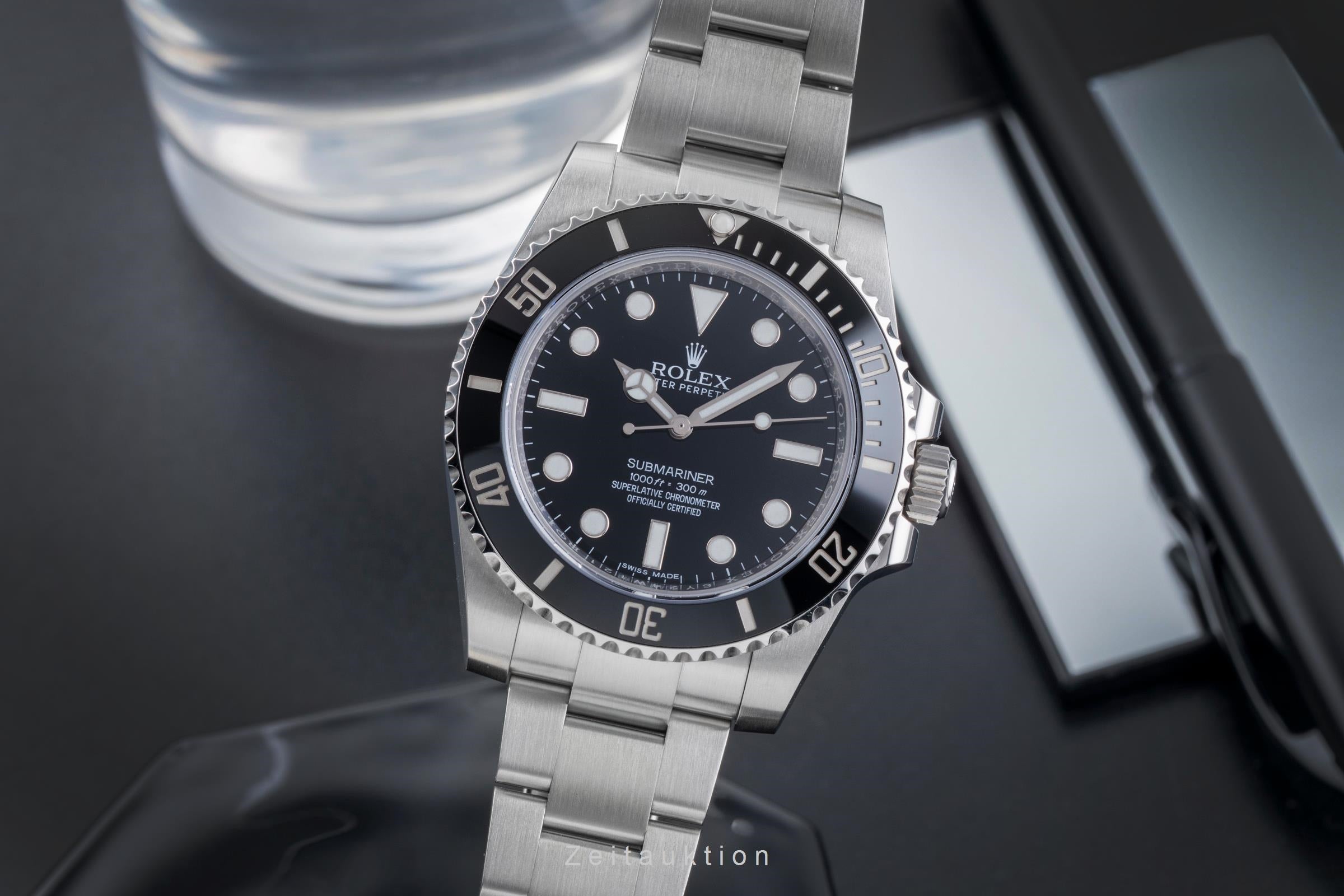 Rolex Submariner acier automatique montre pour hommes 114060  [2506093]