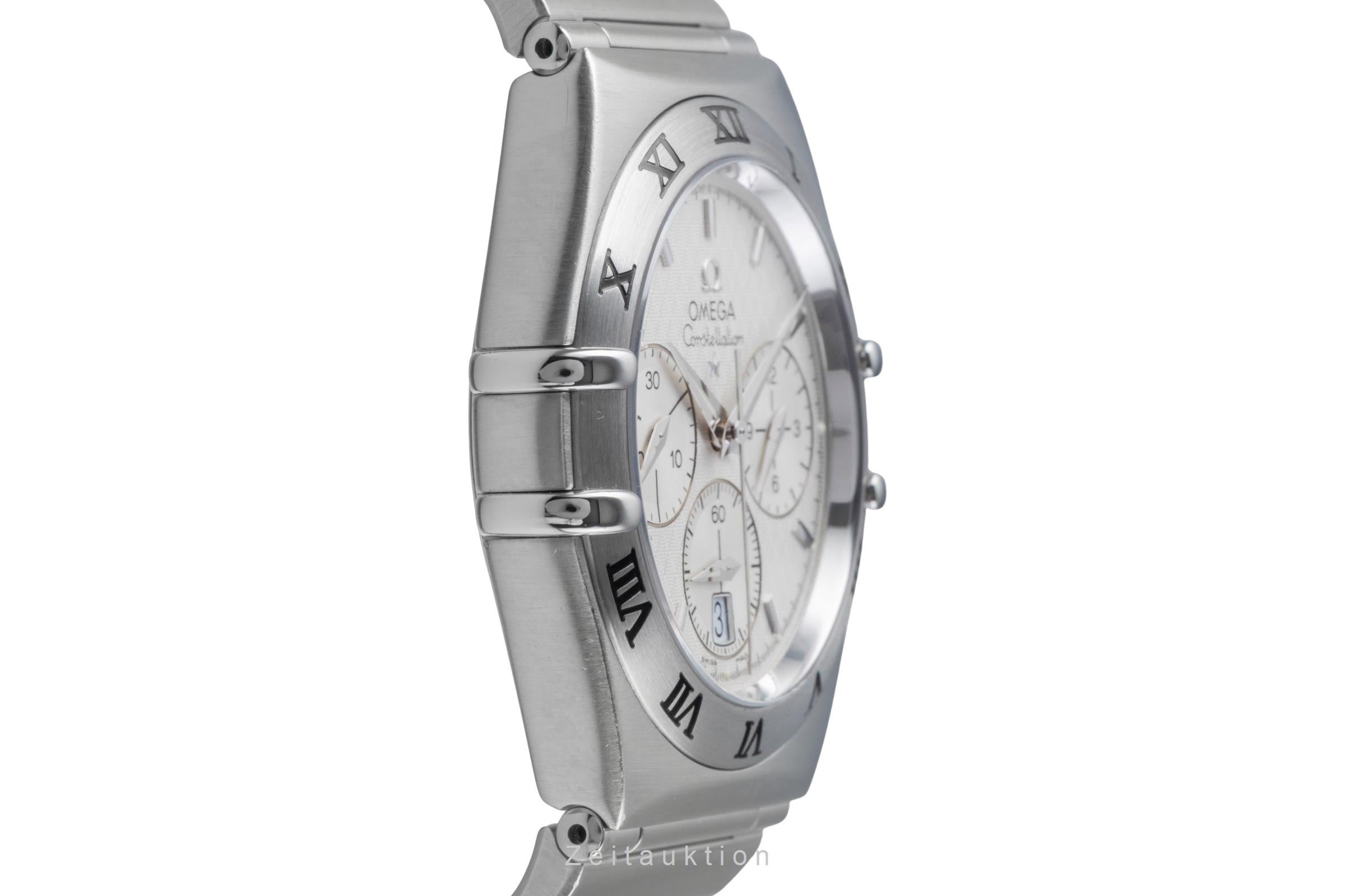 Omega Constellation chronograph steel quartz men's watch 1542.30.00  [2506094]