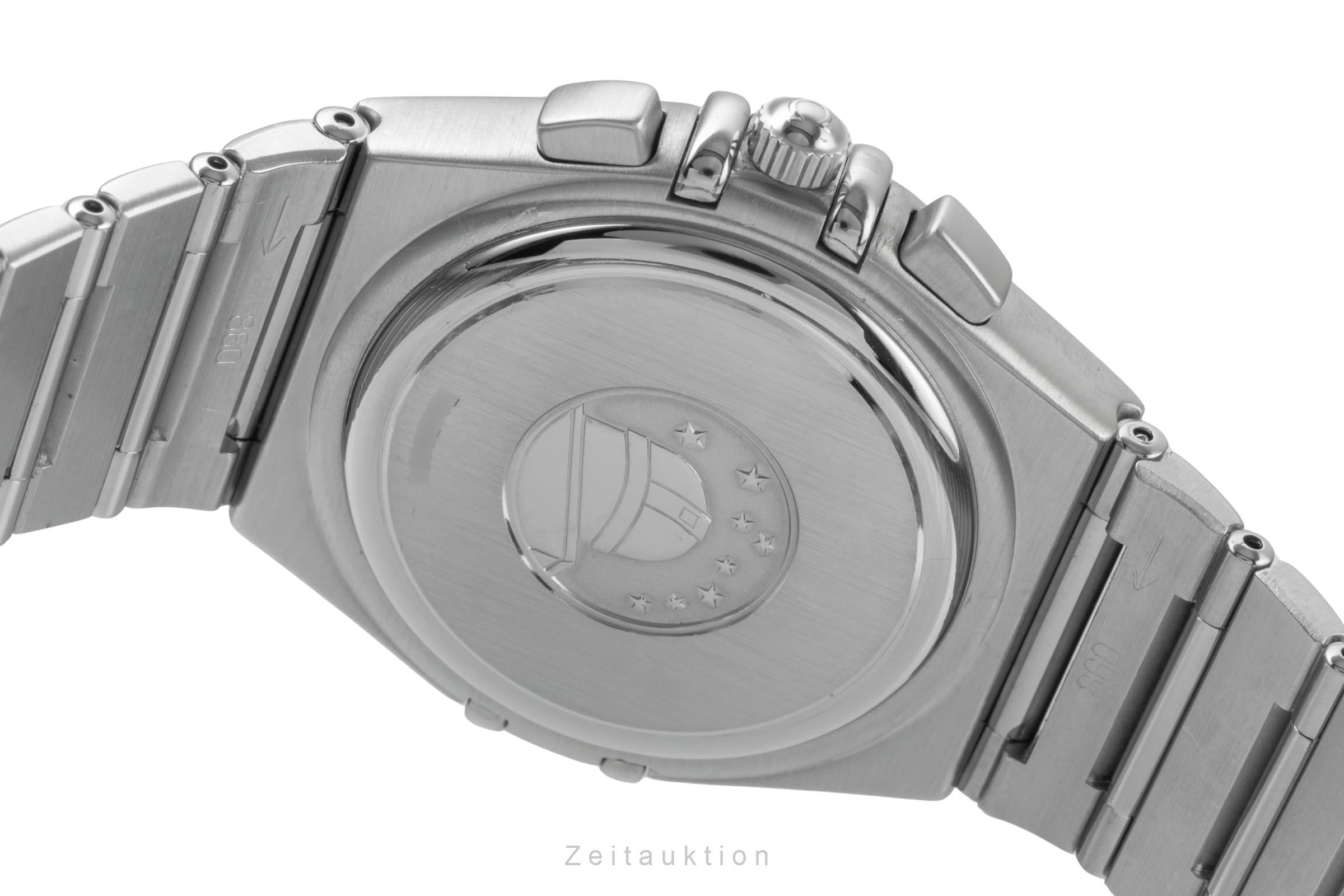 Omega Constellation chronograph steel quartz men's watch 1542.30.00  [2506094]
