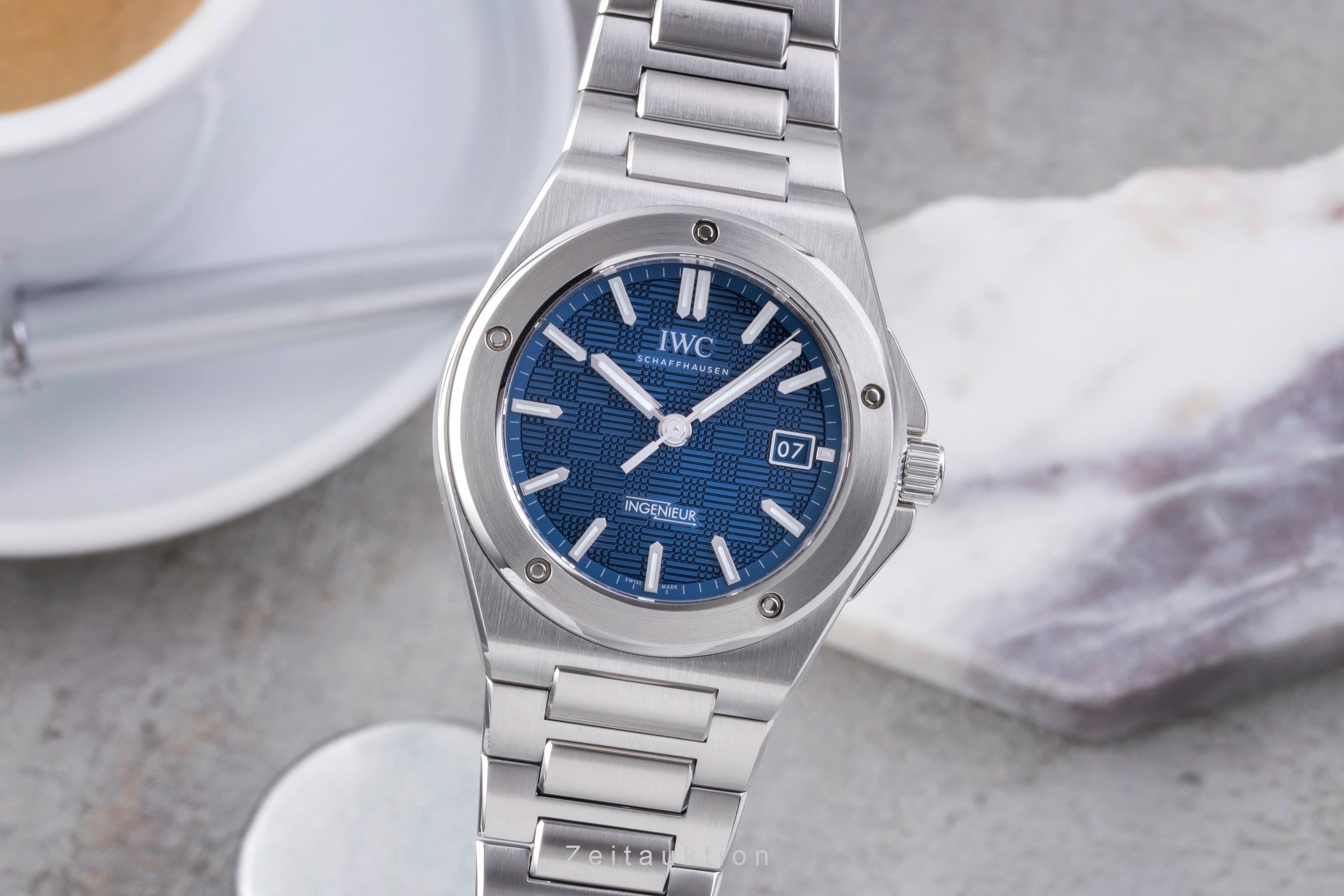IWC Ingenieur acciaio automatismo orologio da uomo IW328907 LP: 12900EUR  [2506095]