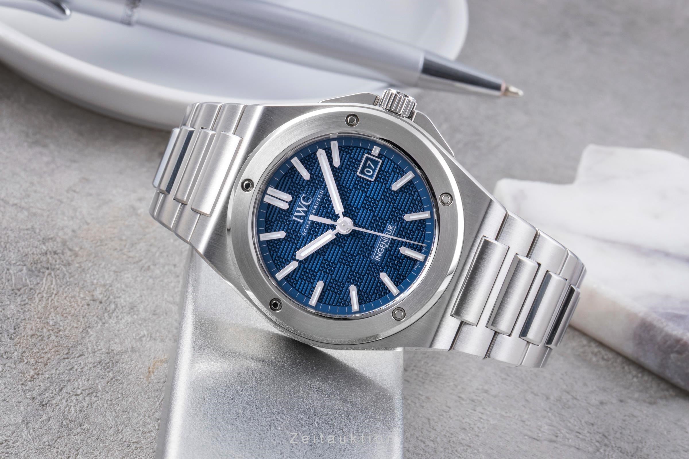 IWC Ingenieur acciaio automatismo orologio da uomo IW328907 LP: 12900EUR  [2506095]
