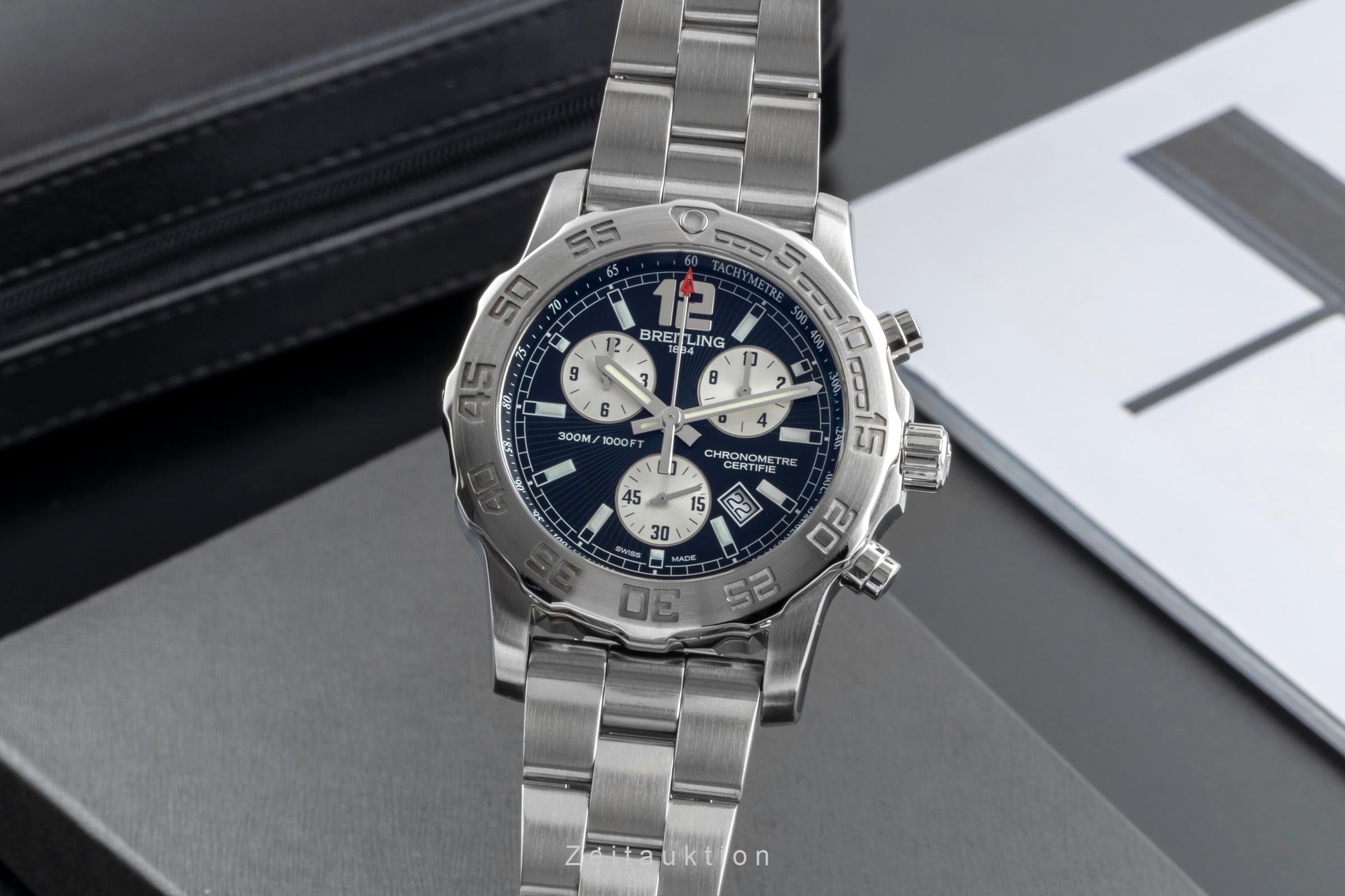 Breitling Colt Chronograph II steel quartz Kal. B73 Ref. A73387