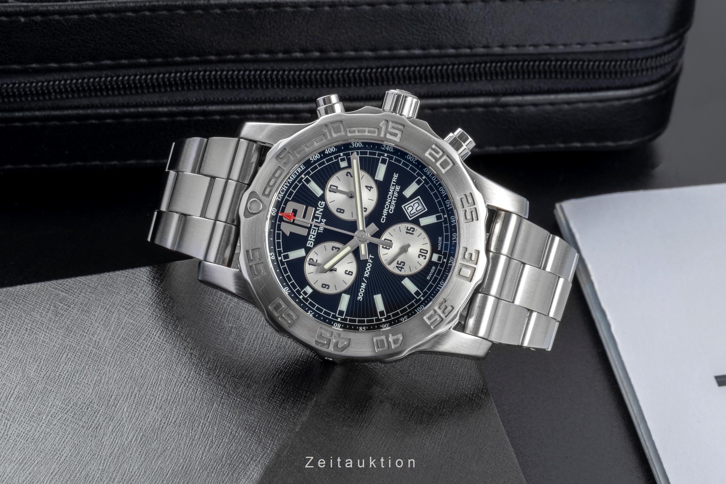 Breitling Colt Chronograph II steel quartz Kal. B73 Ref. A73387