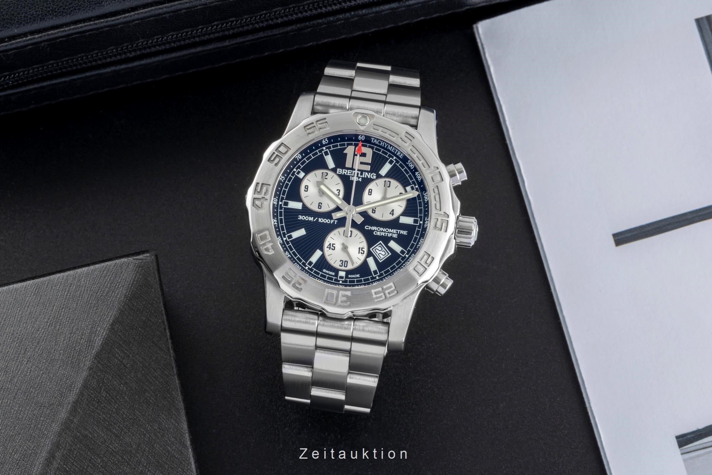 Breitling Colt Chronograph II Edelstahl Quarz Herrenuhr Ref. A7338710  [2506102]