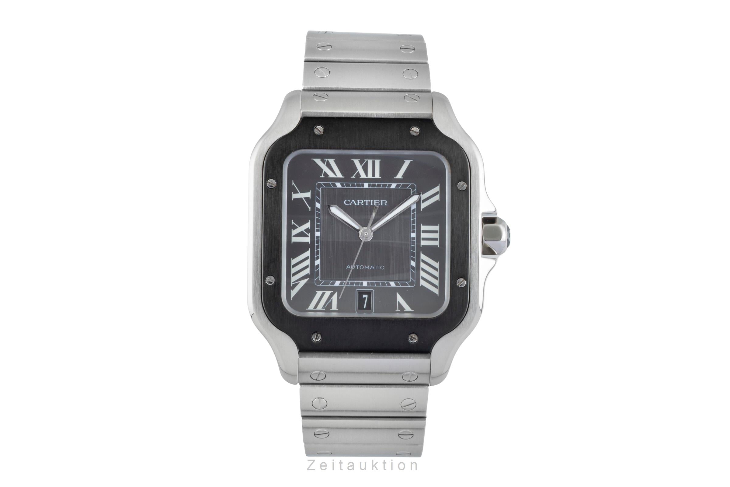 Cartier Santos acero automático reloj para caballeros WSSA0037 LP: 8650EUR  [2506103]