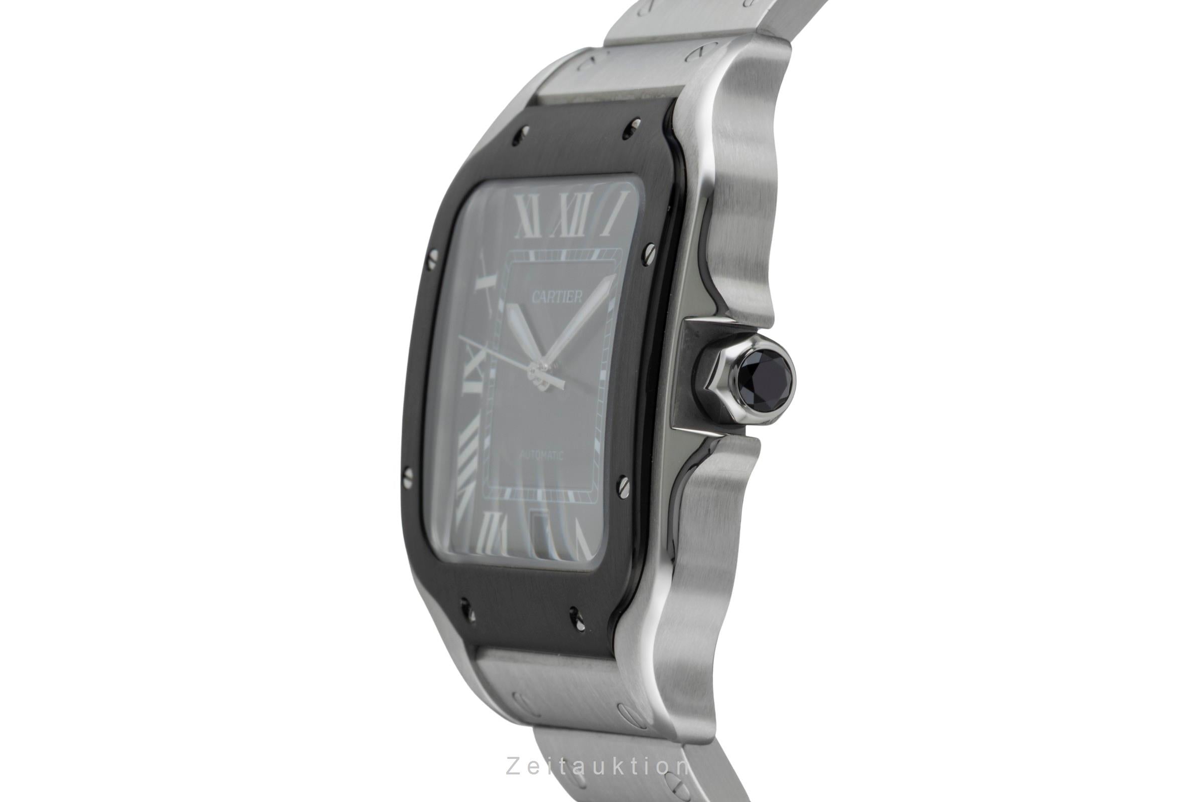 Cartier Santos acero automático reloj para caballeros WSSA0037 LP: 8650EUR  [2506103]