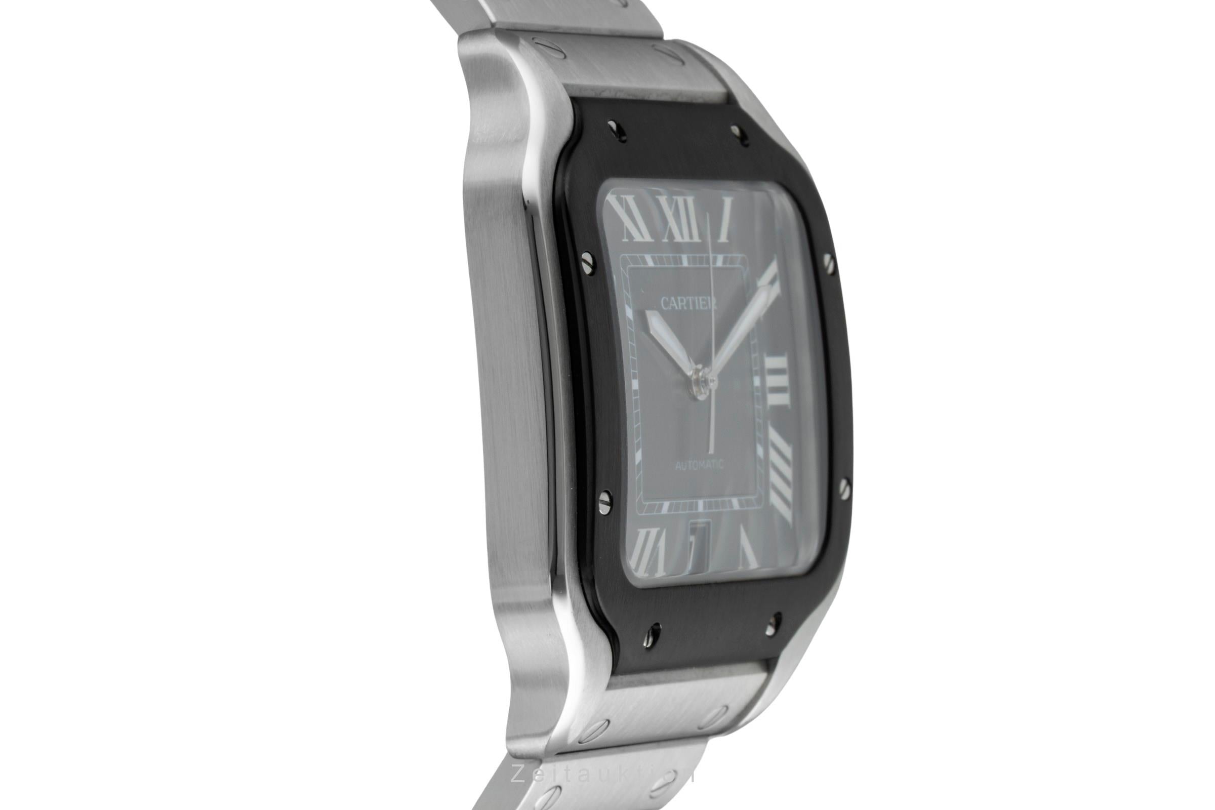 Cartier Santos acero automático reloj para caballeros WSSA0037 LP: 8650EUR  [2506103]