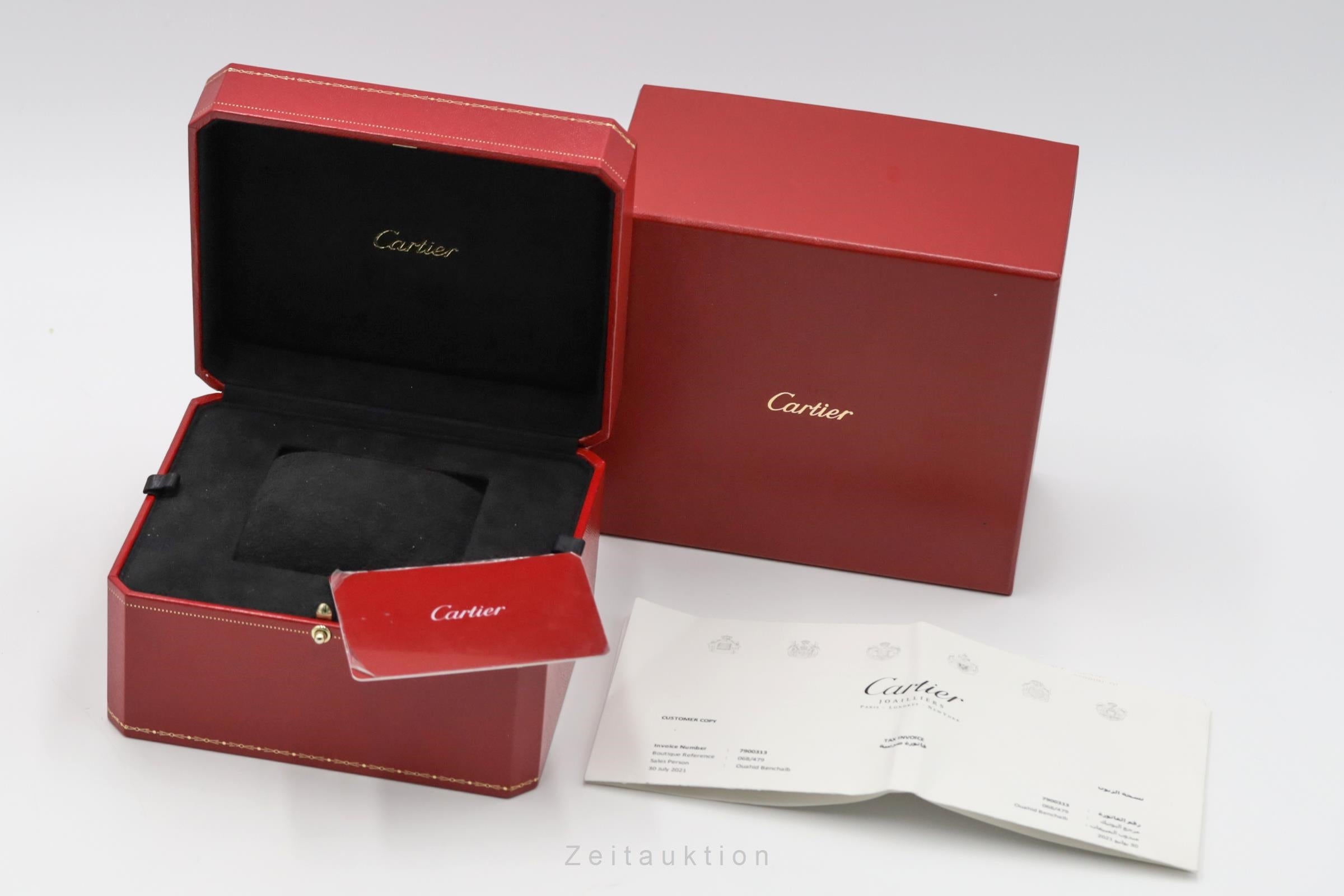 Cartier Santos acero automático reloj para caballeros WSSA0037 LP: 8650EUR  [2506103]