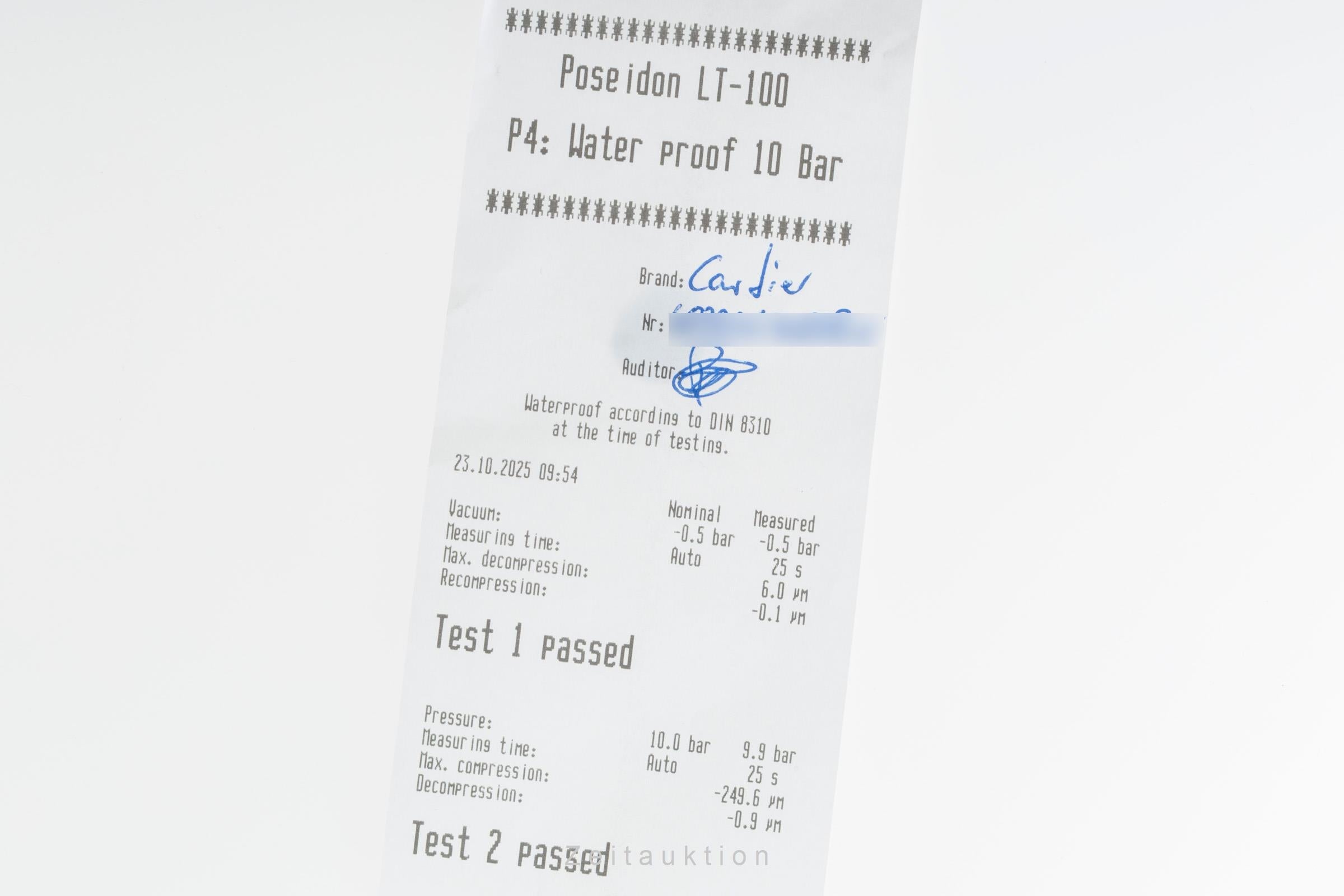 Cartier Santos acero automático reloj para caballeros WSSA0037 LP: 8650EUR  [2506103]