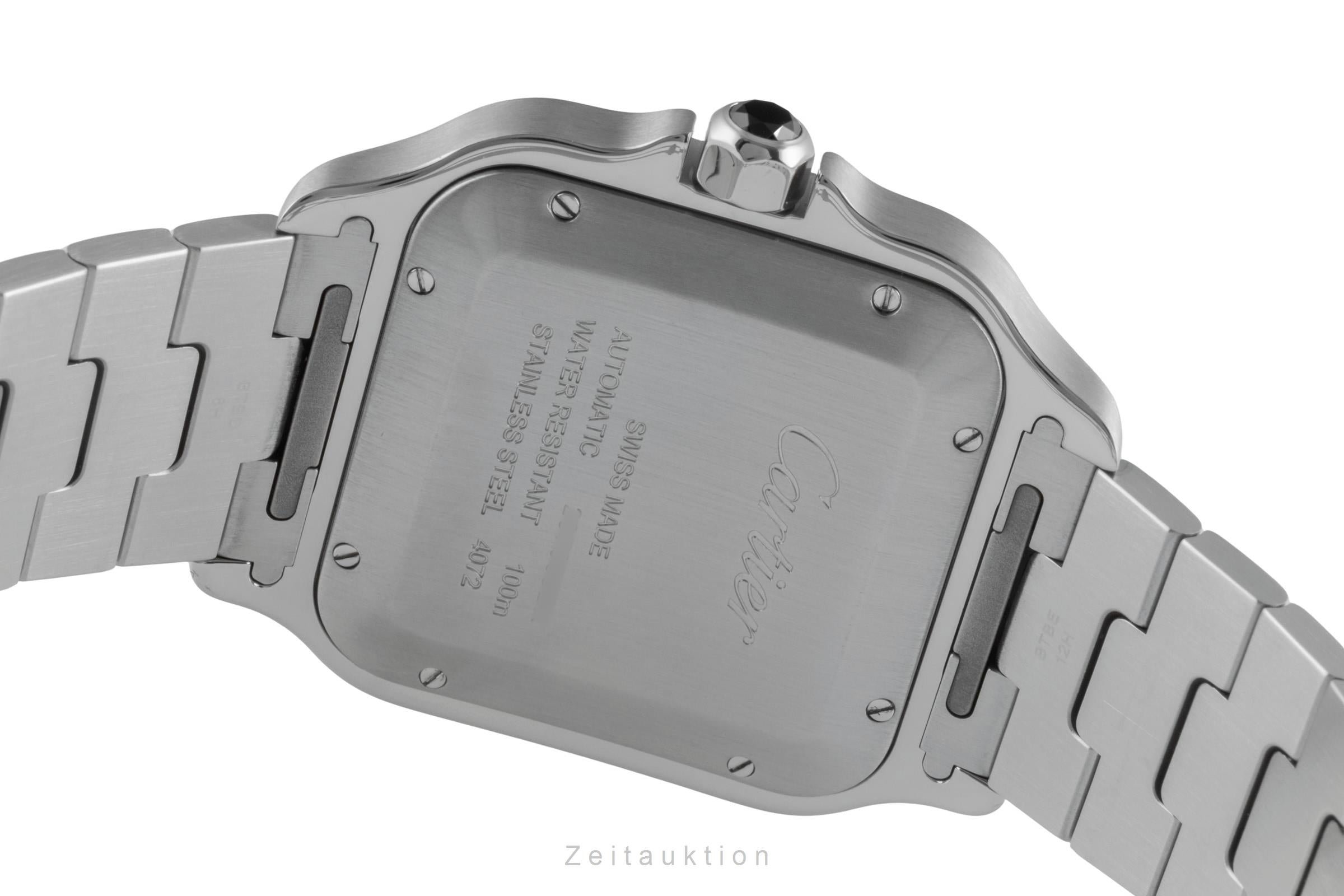 Cartier Santos acero automático reloj para caballeros WSSA0037 LP: 8650EUR  [2506103]