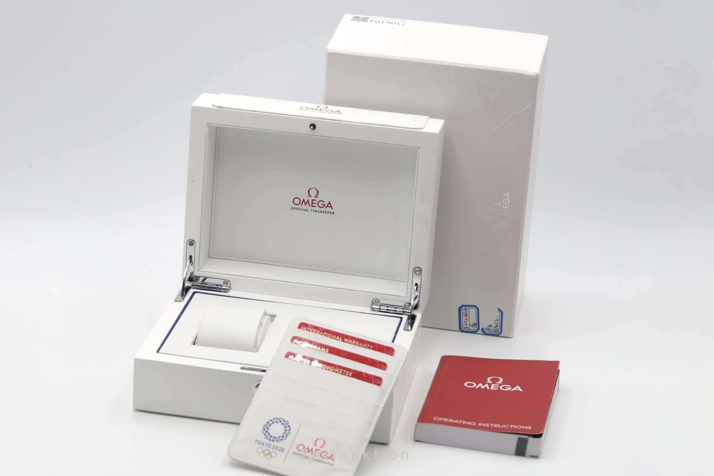 Omega Seamaster acier automatique montre pour hommes 522.30.42.20.04.001 LP: 6500EUR  [2506104]