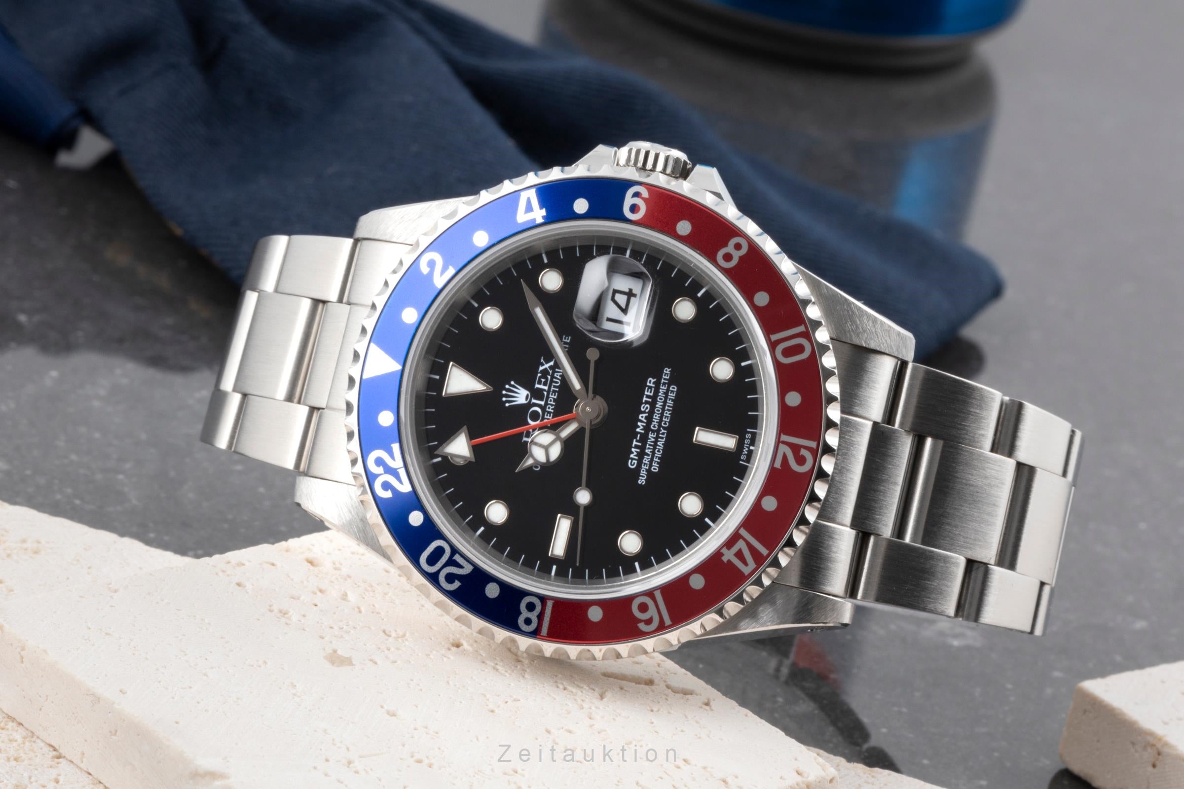 Rolex GMT-Master acier automatique montre pour hommes 16700  [2506106]