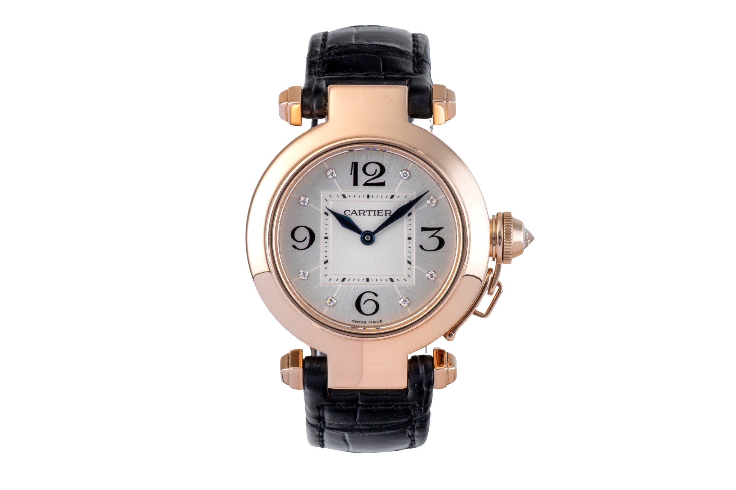 Cartier Pasha or rouge 18 ct quartz montre pour femmes WJ11913G  [2506107]